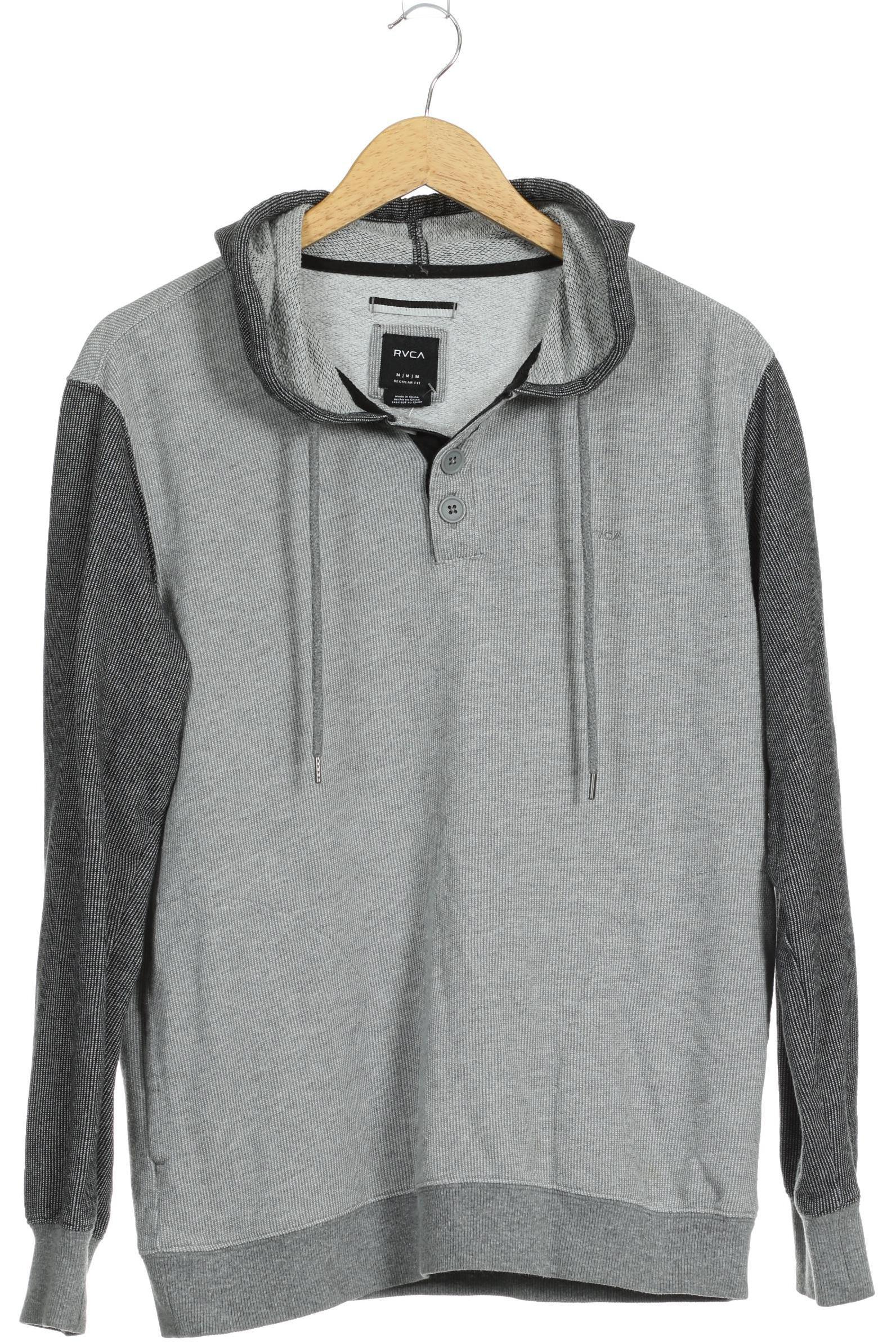 Thumbnail - Rvca Herren Kapuzenpullover, grau, Gr.