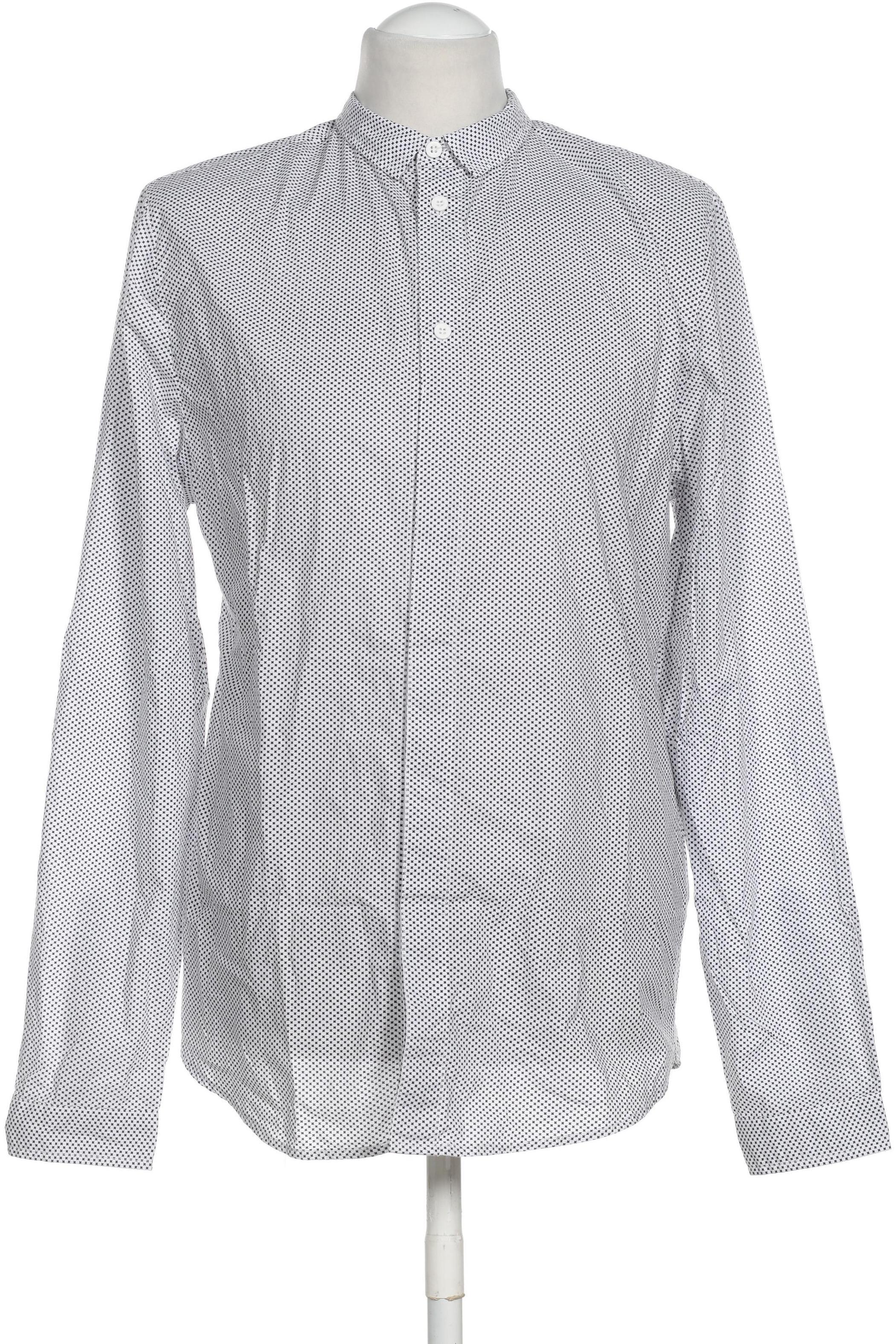 

Rvlt revolution Herren Hemd, weiß, Gr.