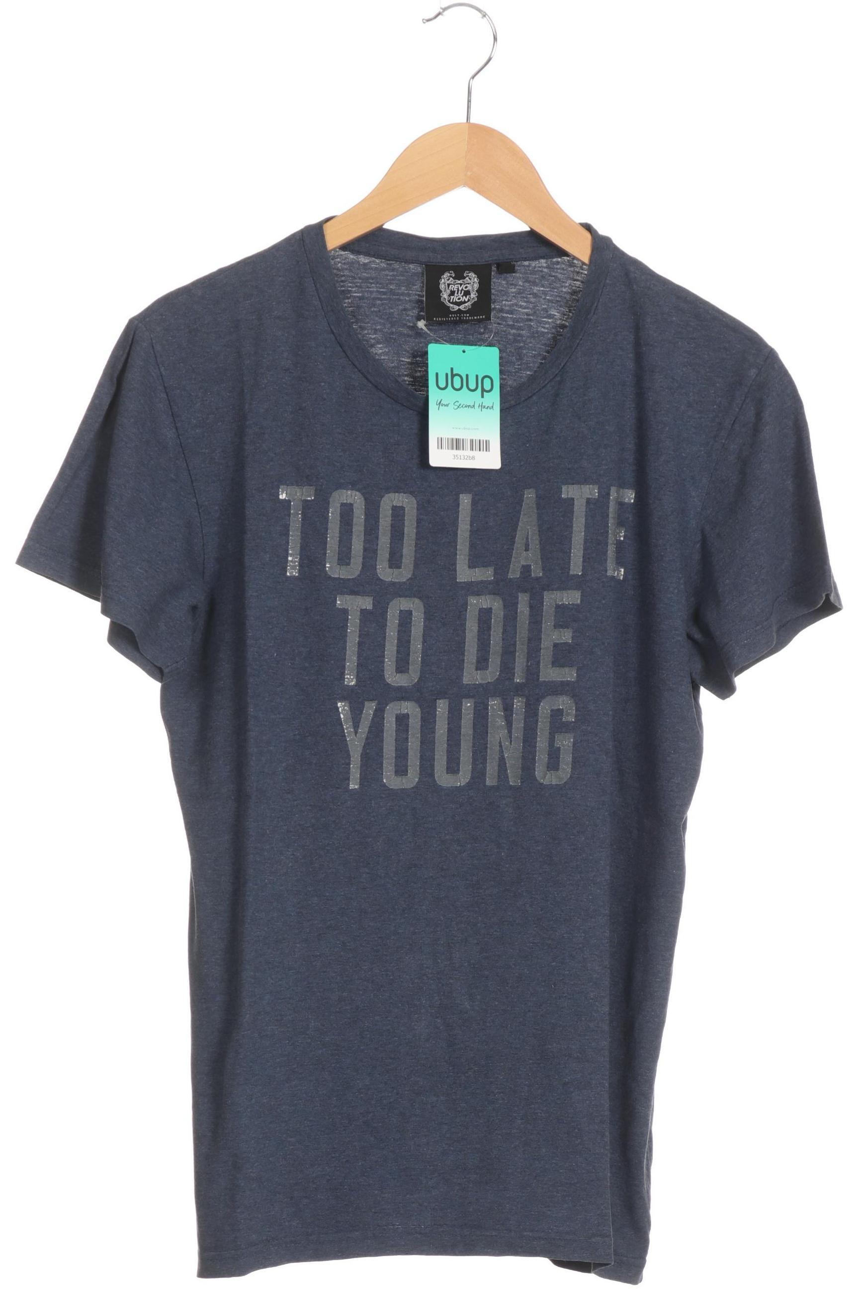 

Rvlt revolution Herren T-Shirt, blau, Gr.