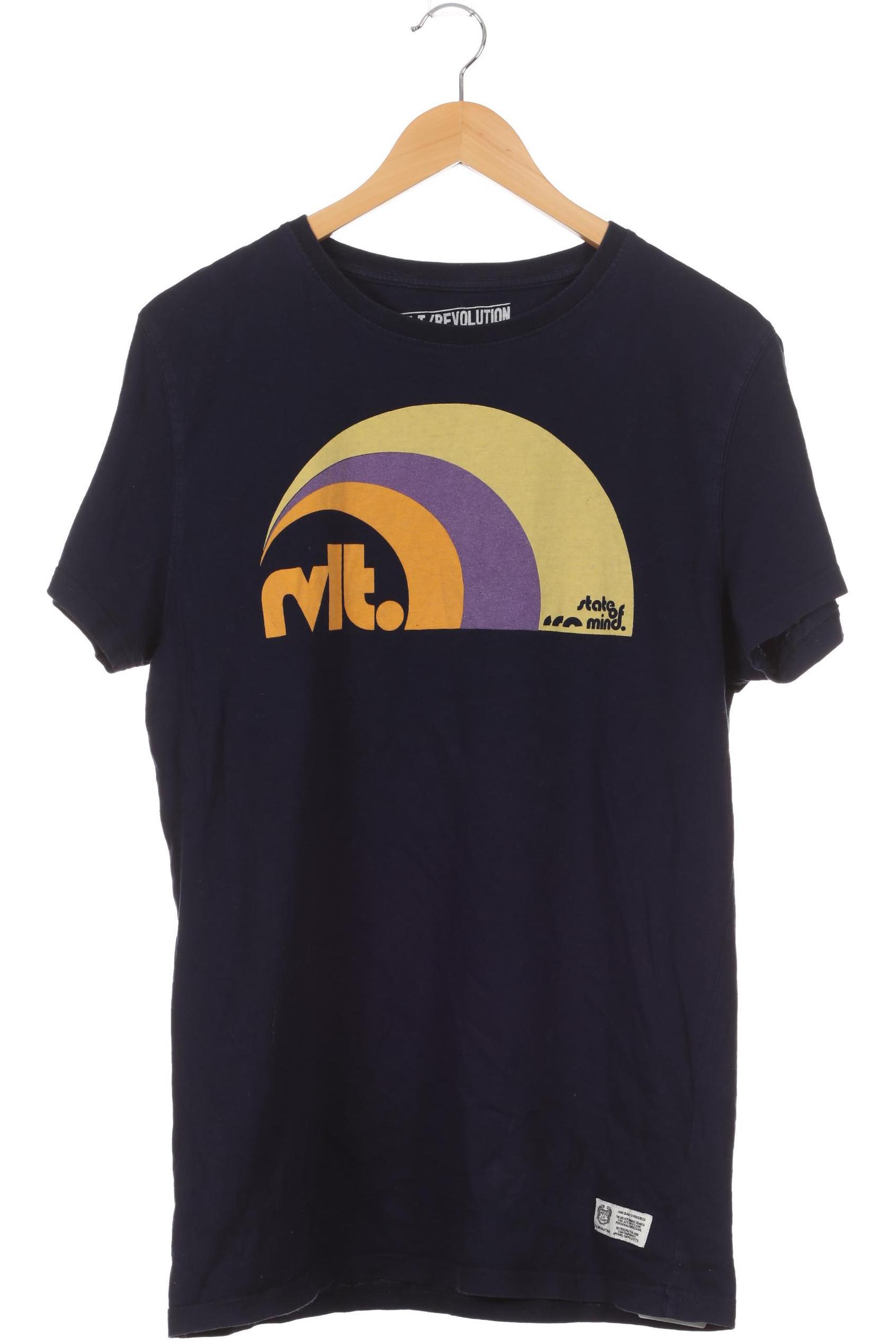 

Rvlt revolution Herren T-Shirt, blau, Gr.
