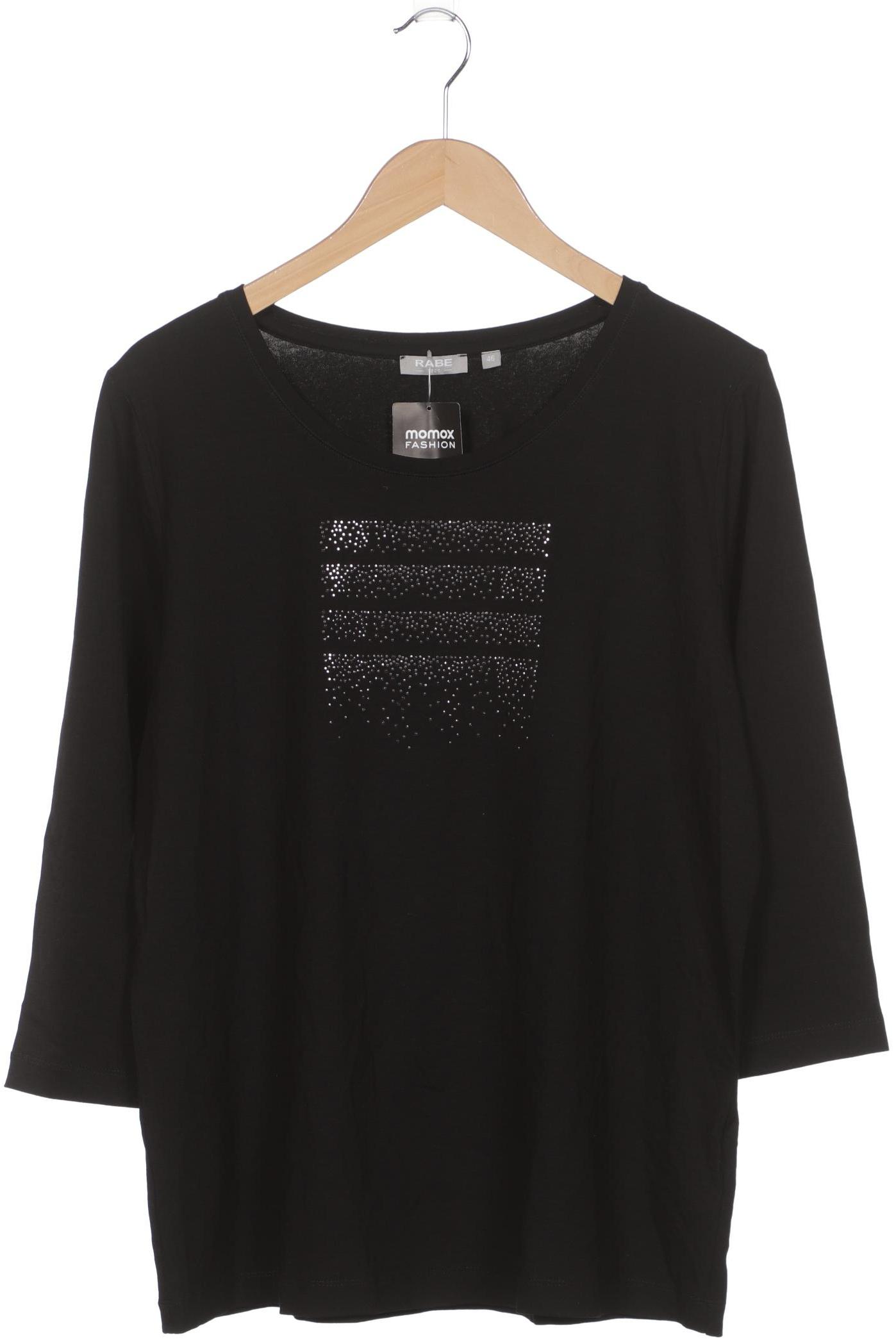 

Rabe Damen Bluse, schwarz, Gr. 46