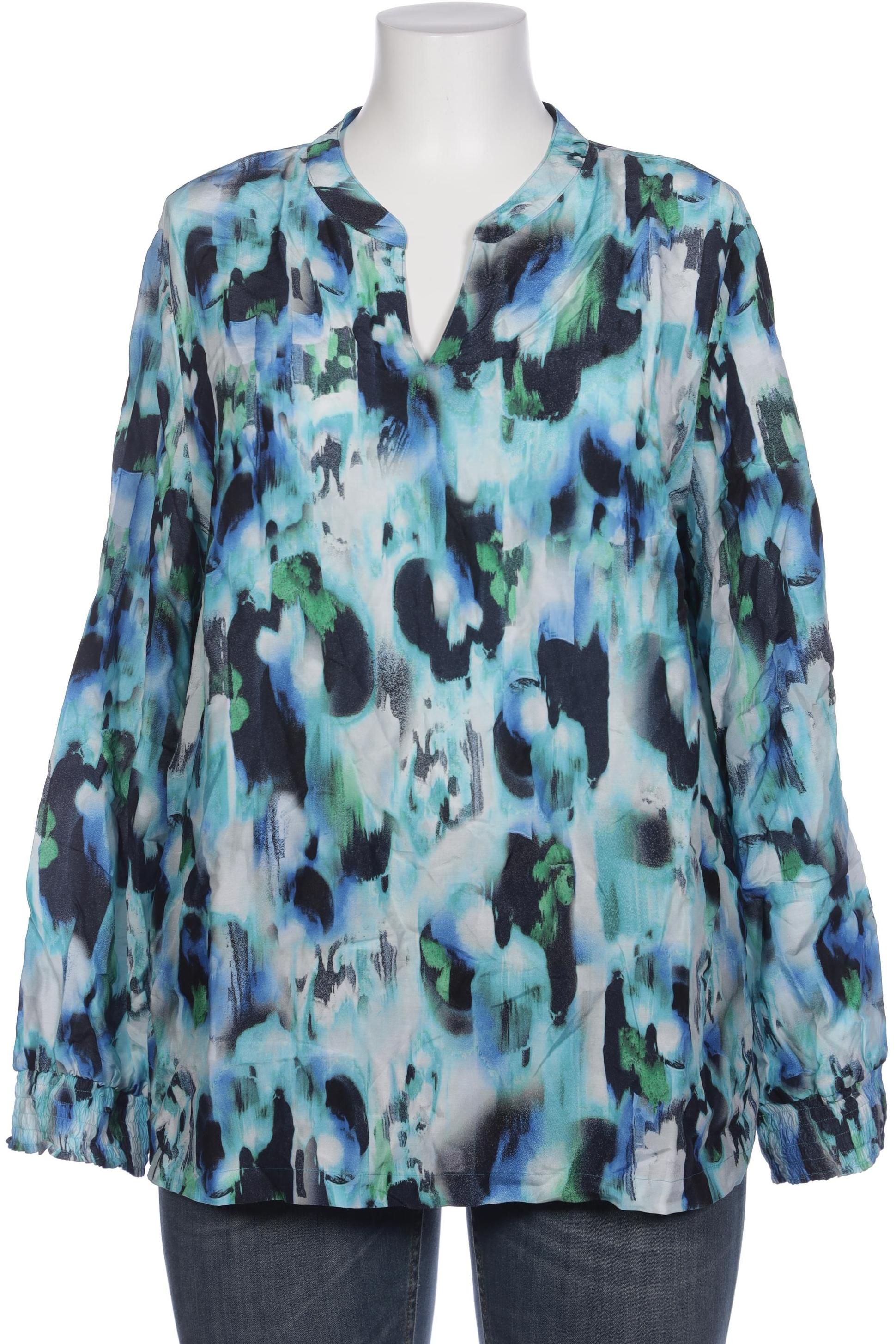 

Rabe Damen Bluse, blau, Gr. 46