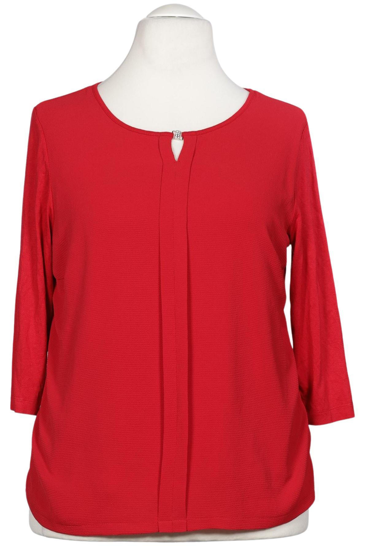 

Rabe Damen Bluse, rot, Gr. 44