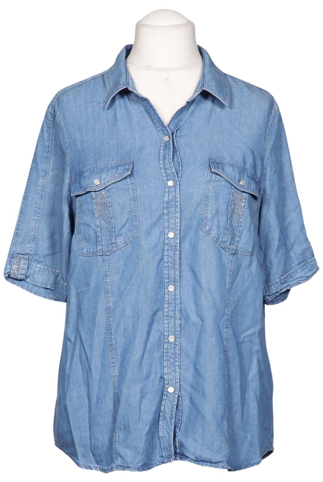 

Rabe Damen Bluse, blau, Gr. 44