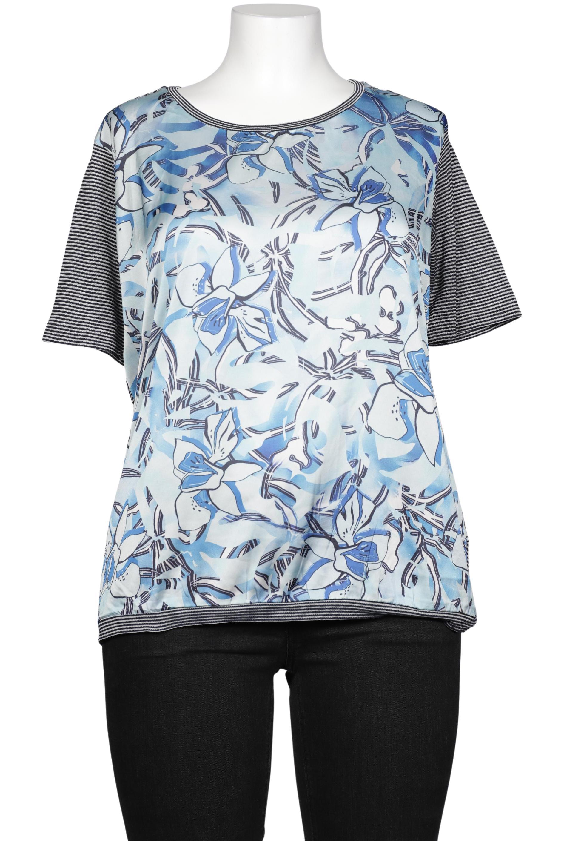 

Rabe Damen Bluse, blau, Gr. 46