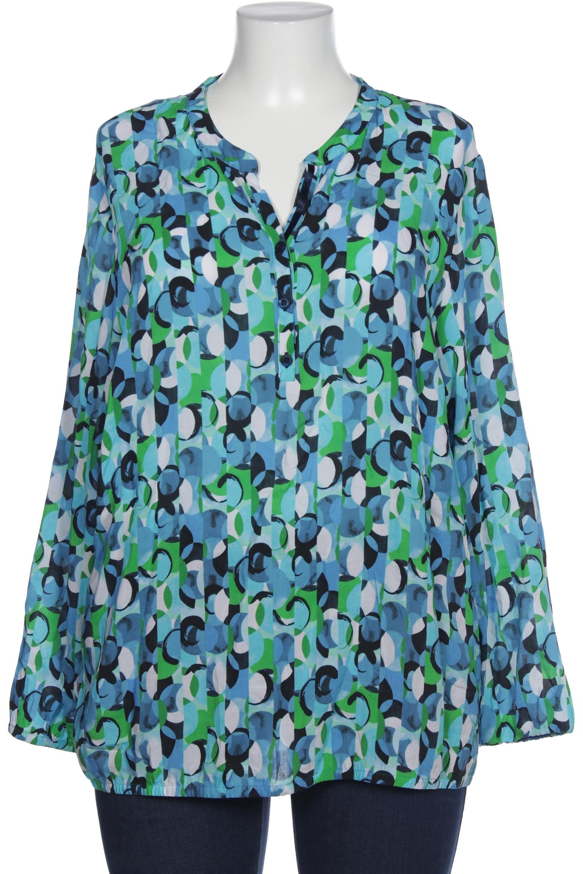 

Rabe Damen Bluse, blau, Gr. 48