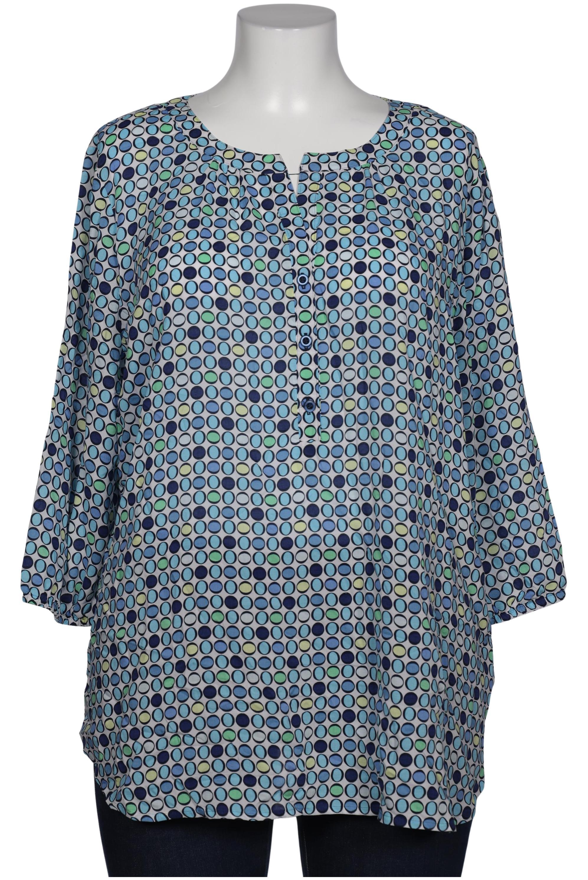 

Rabe Damen Bluse, blau, Gr. 46