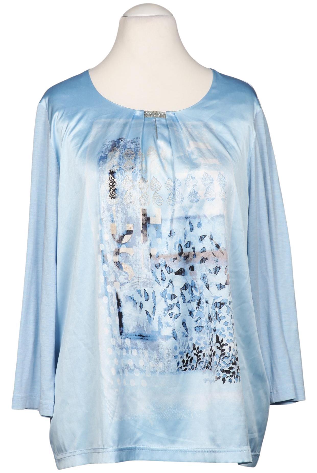 

Rabe Damen Bluse, hellblau, Gr. 46