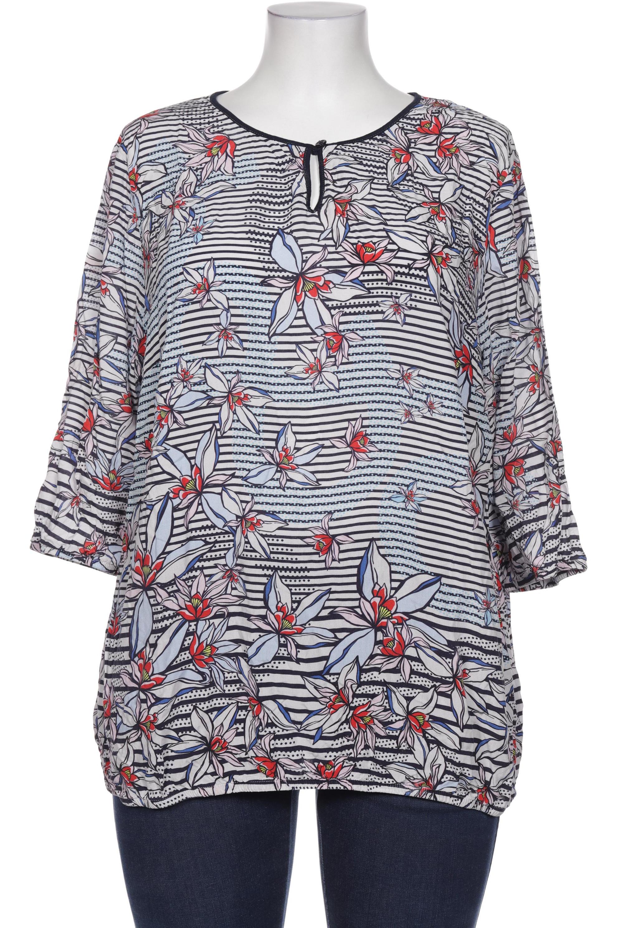 

Rabe Damen Bluse, blau, Gr. 48