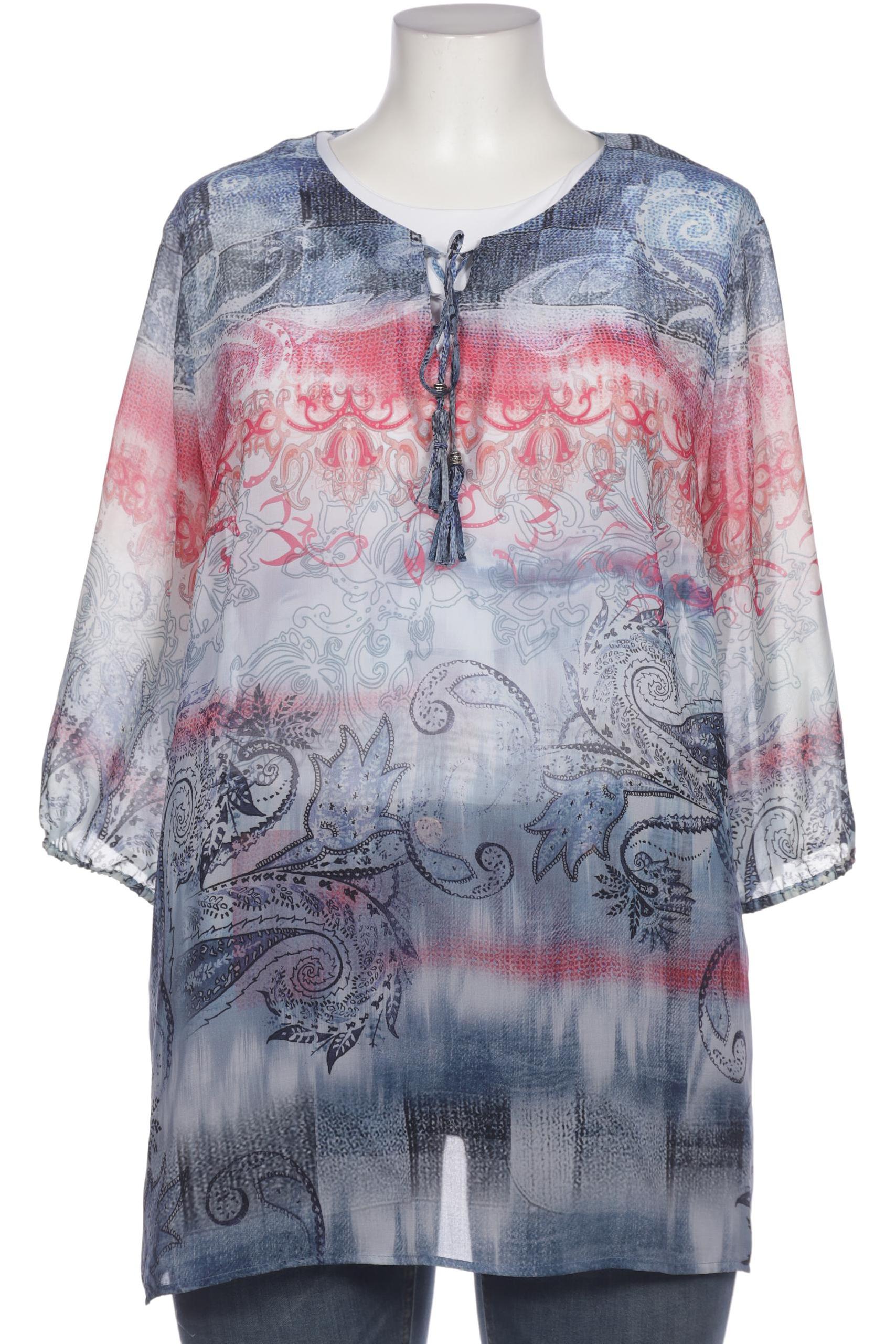 

Rabe Damen Bluse, blau, Gr. 46
