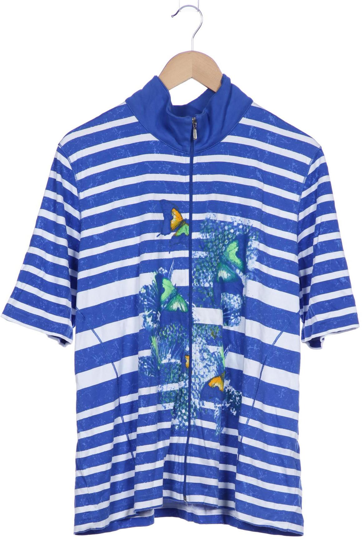 

Rabe Damen Bluse, blau, Gr. 50