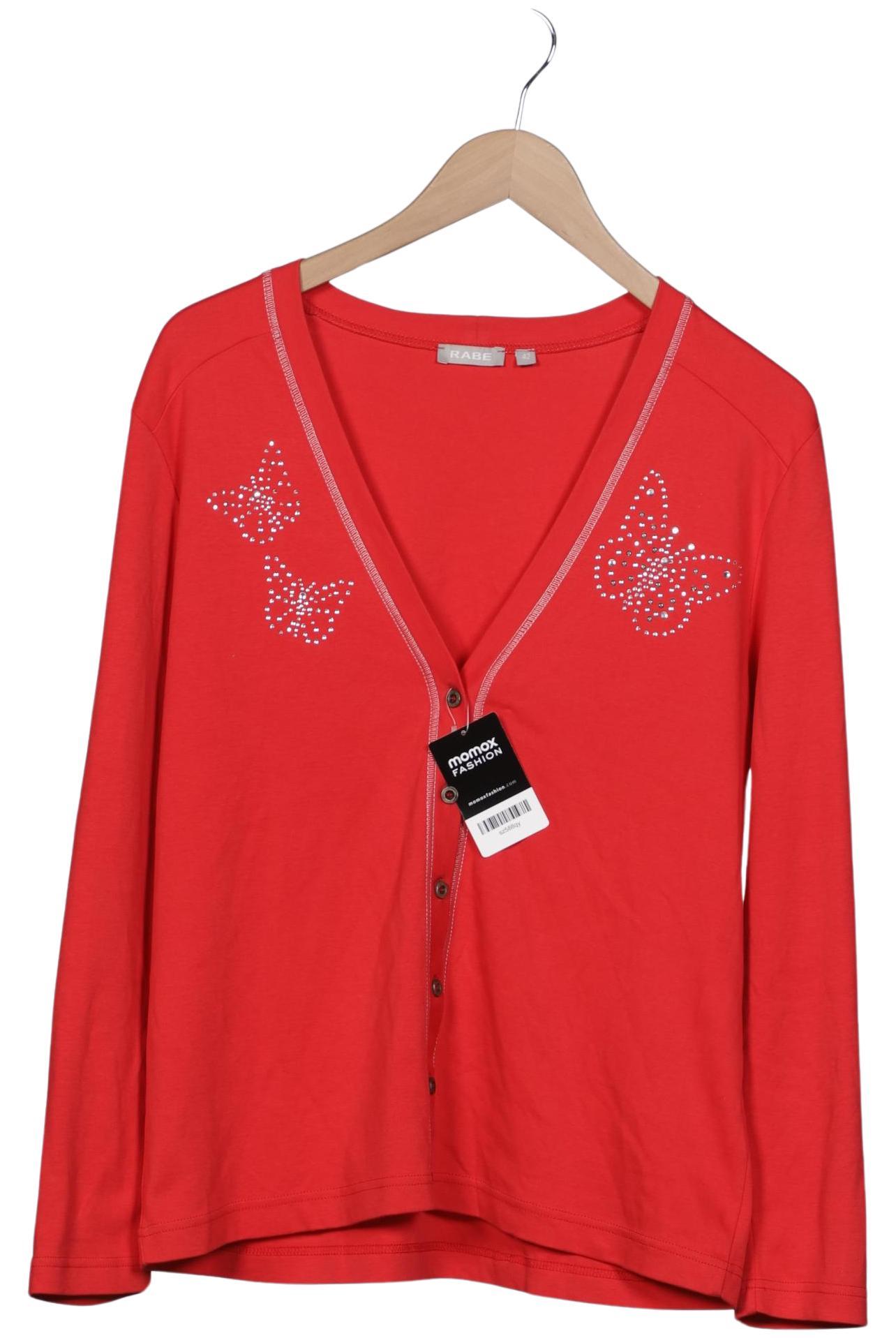 

Rabe Damen Bluse, rot, Gr. 42