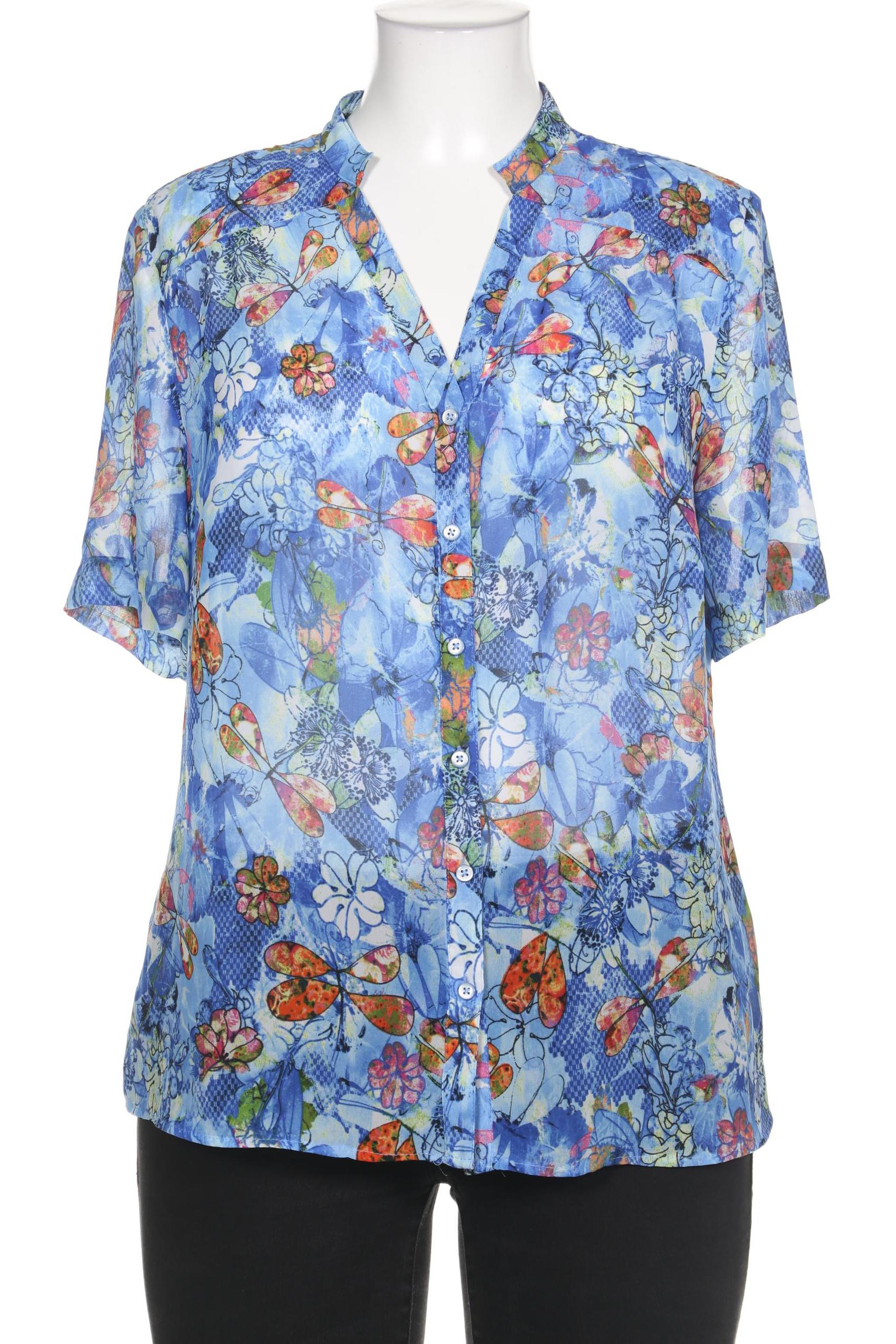 

Rabe Damen Bluse, blau, Gr. 44