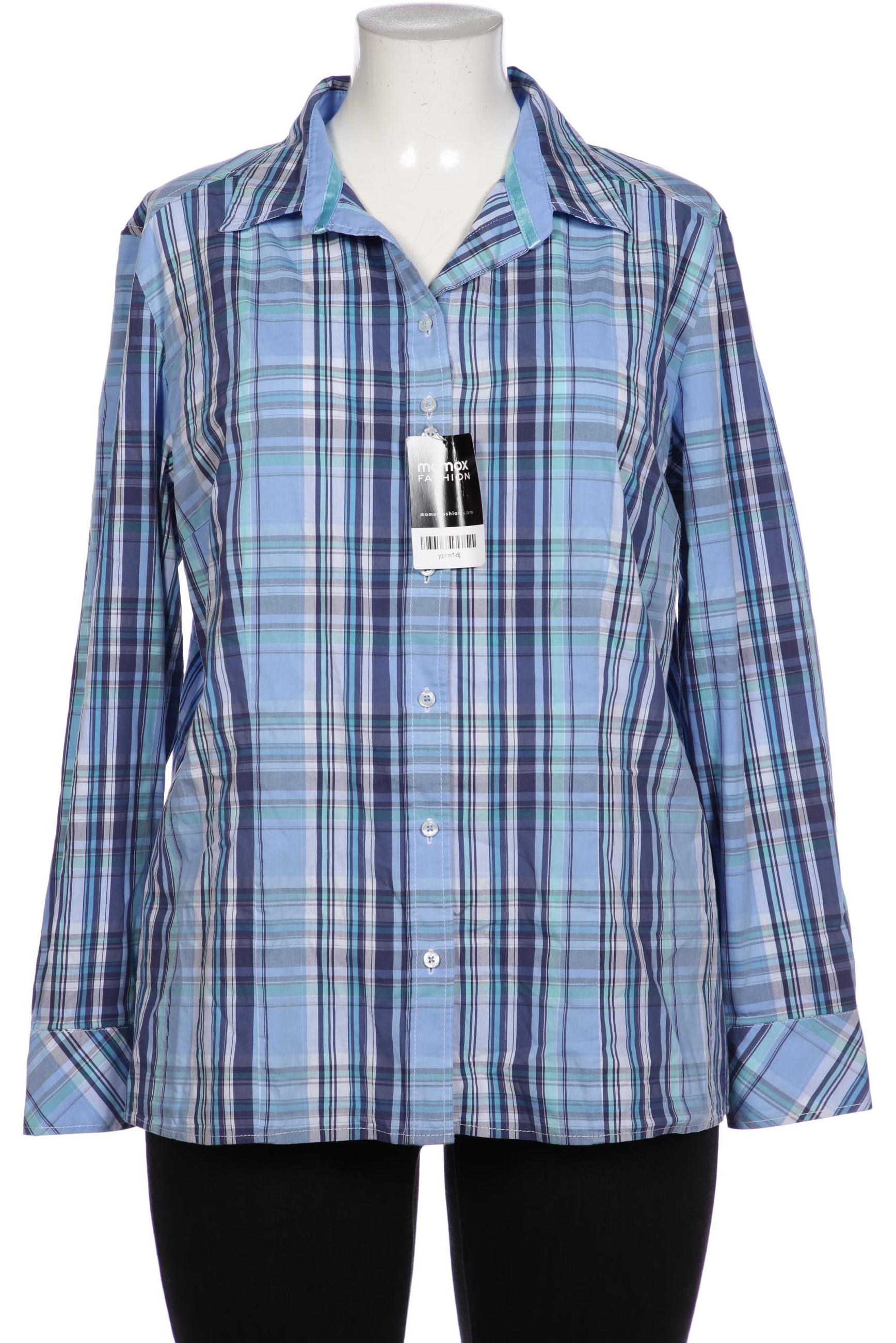 

Rabe Damen Bluse, blau, Gr. 46