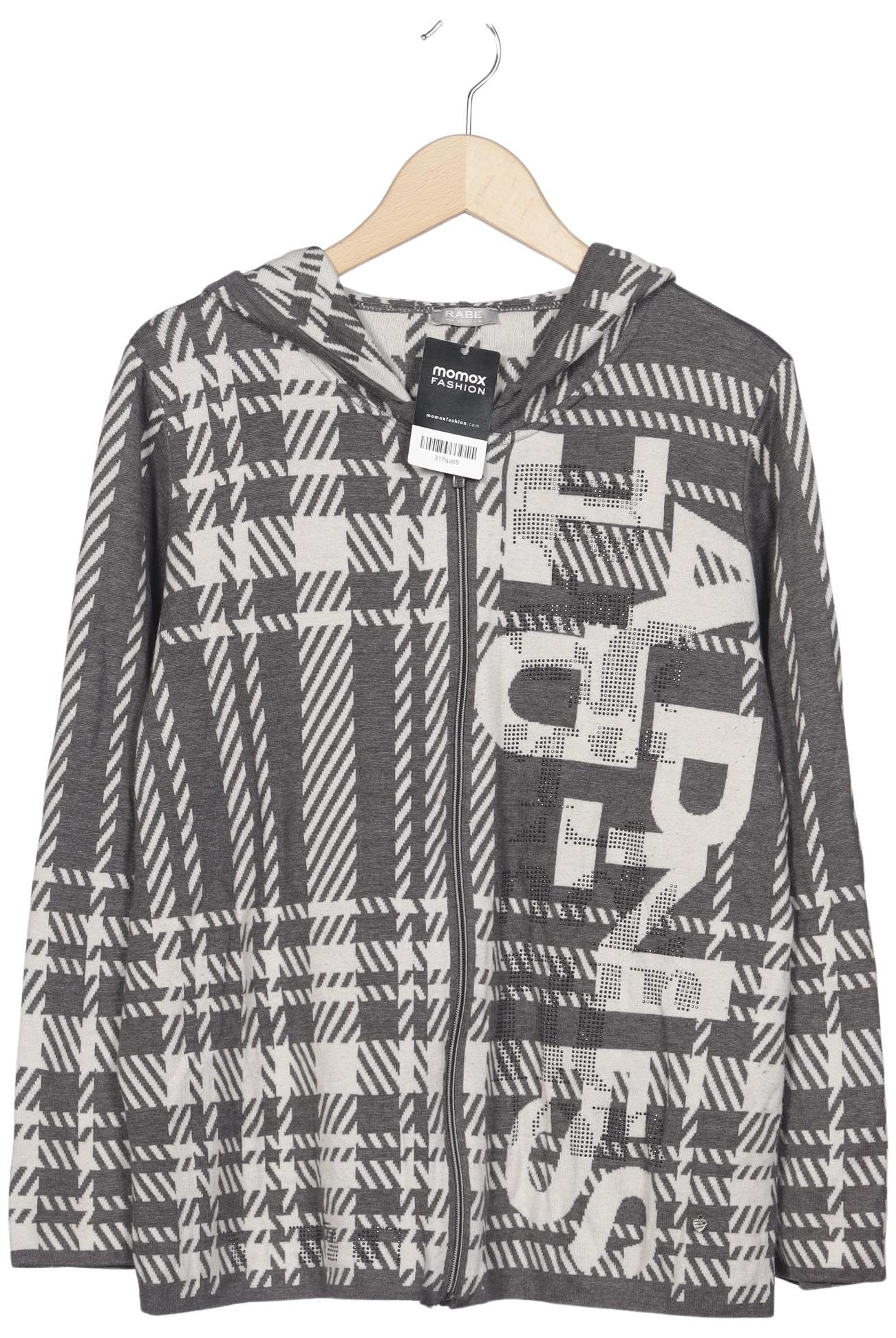 

Rabe Damen Kapuzenpullover, grau, Gr. 46