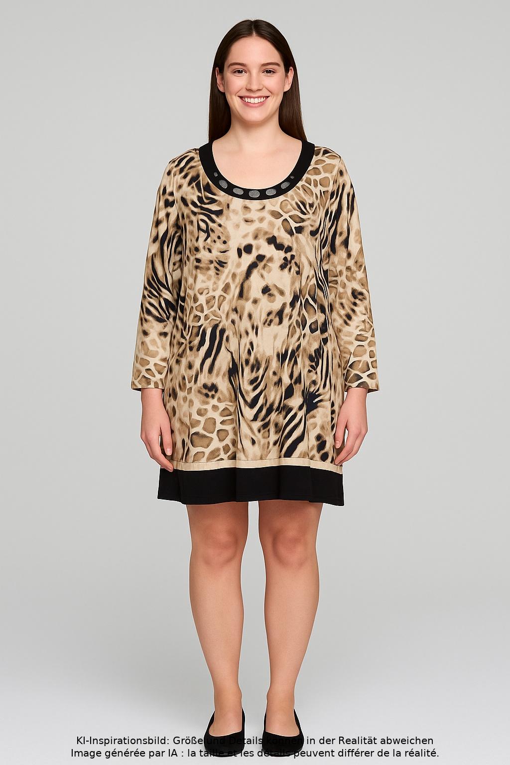 

Rabe Damen Kleid, mehrfarbig, Gr. 44