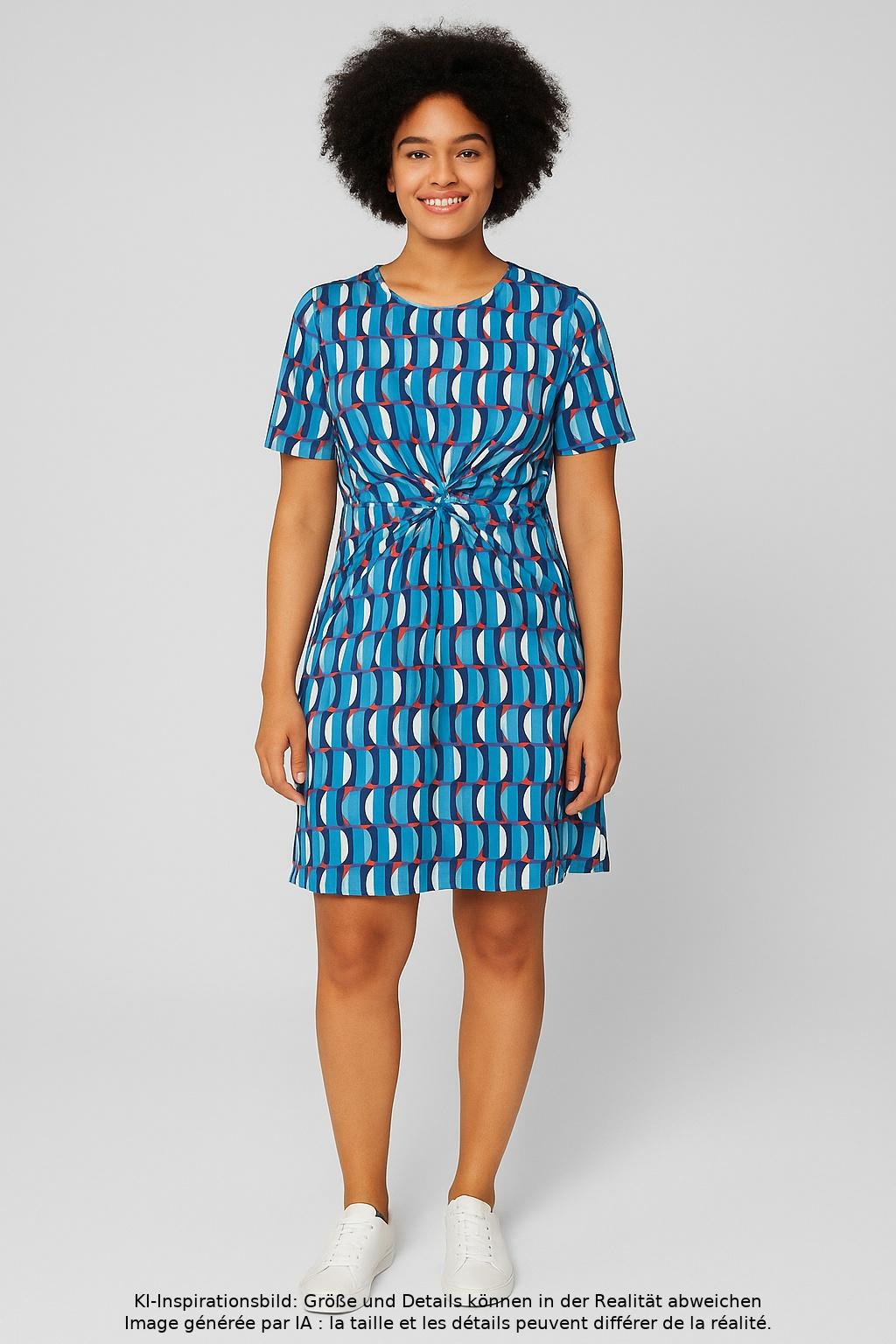 

Rabe Damen Kleid, mehrfarbig, Gr. 42