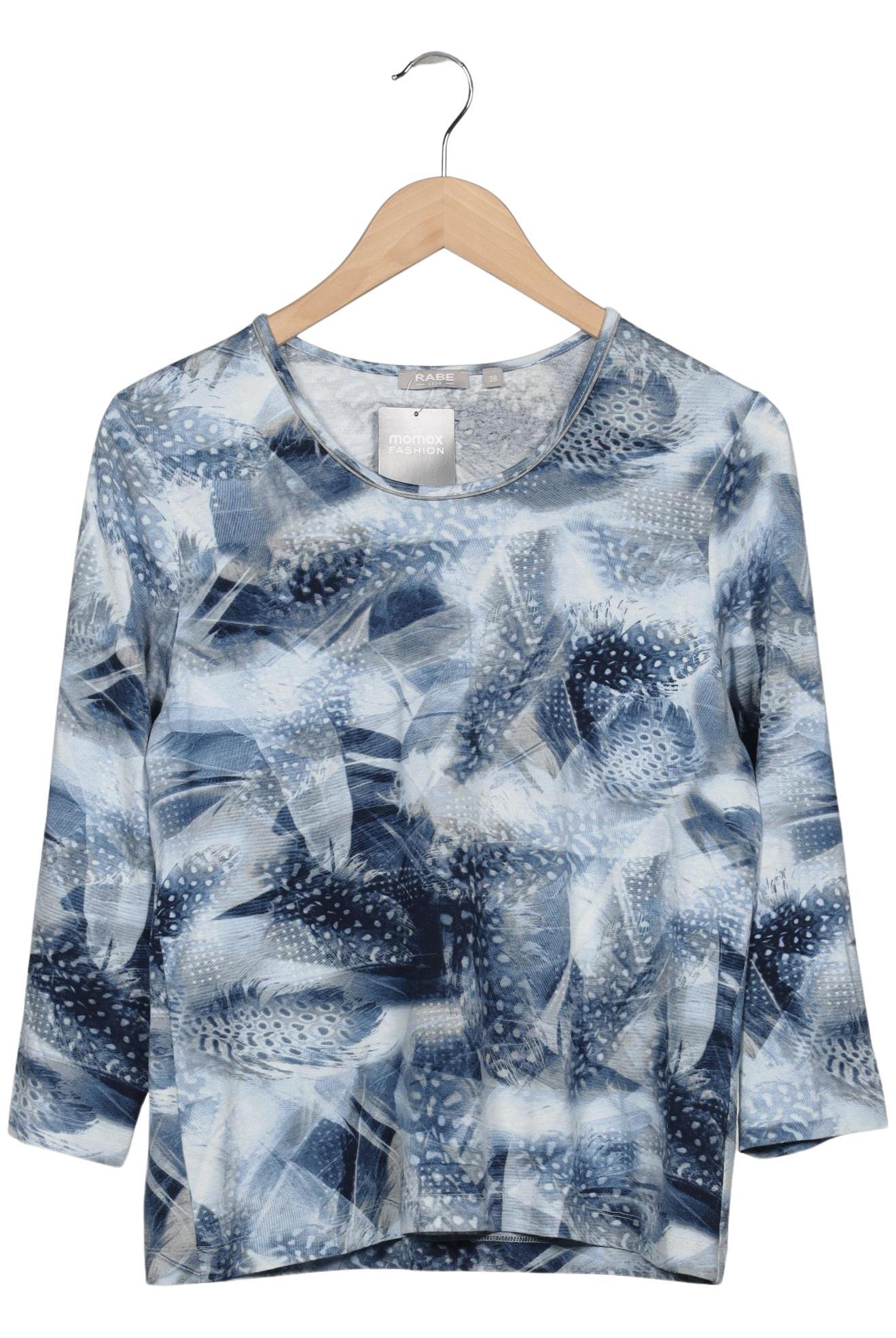 

Rabe Damen Langarmshirt, hellblau, Gr. 38