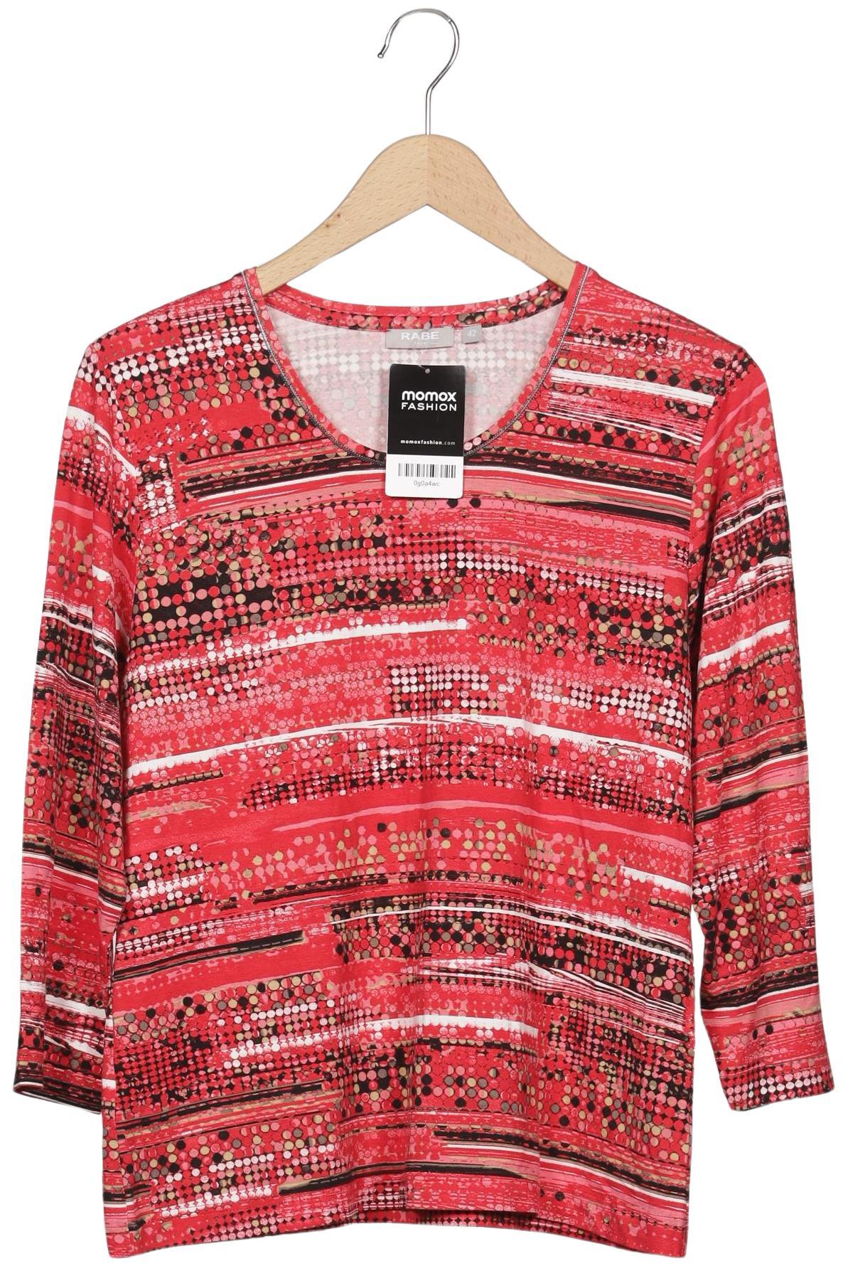 

Rabe Damen Langarmshirt, rot, Gr. 42