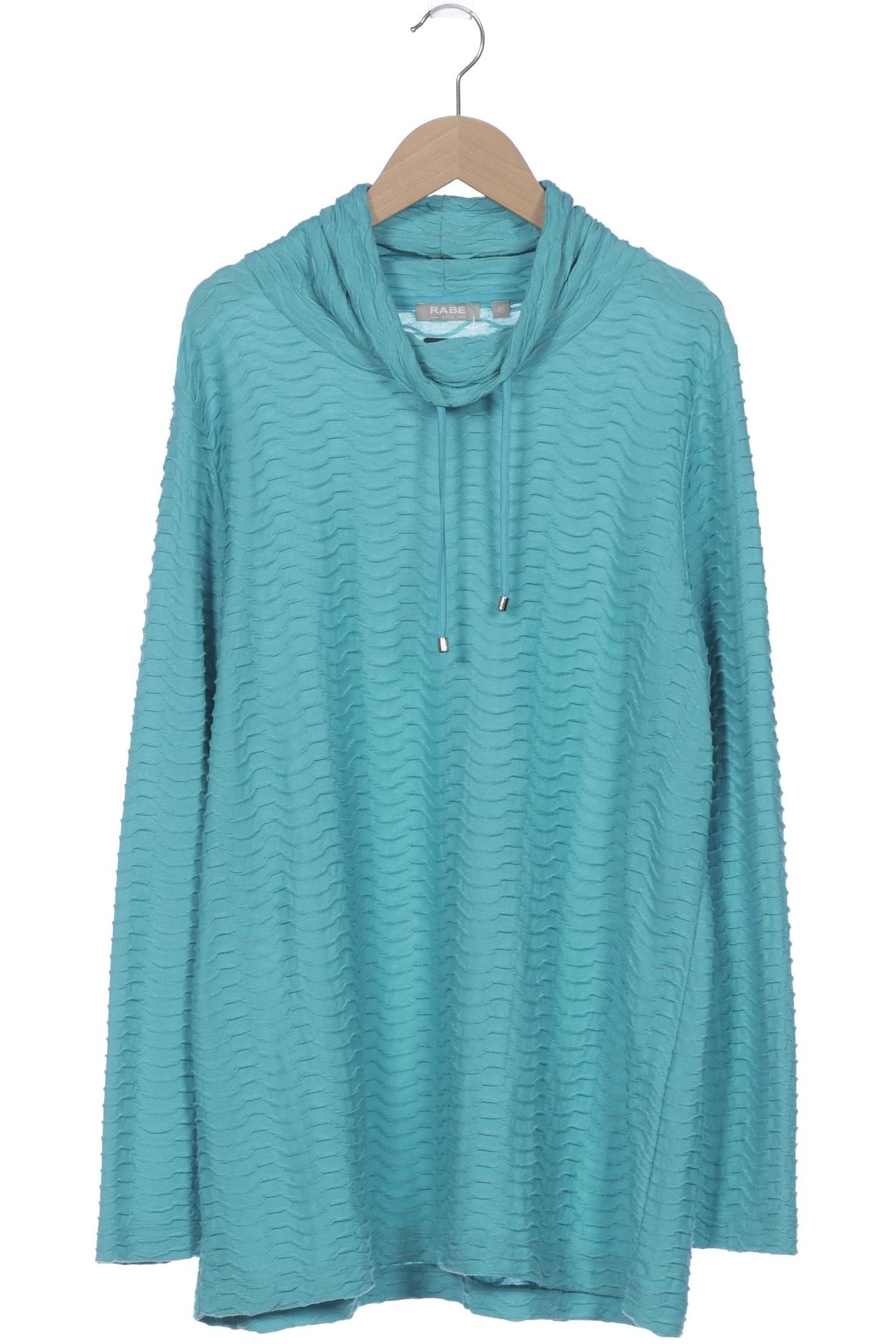 

Rabe Damen Langarmshirt, türkis, Gr. 46