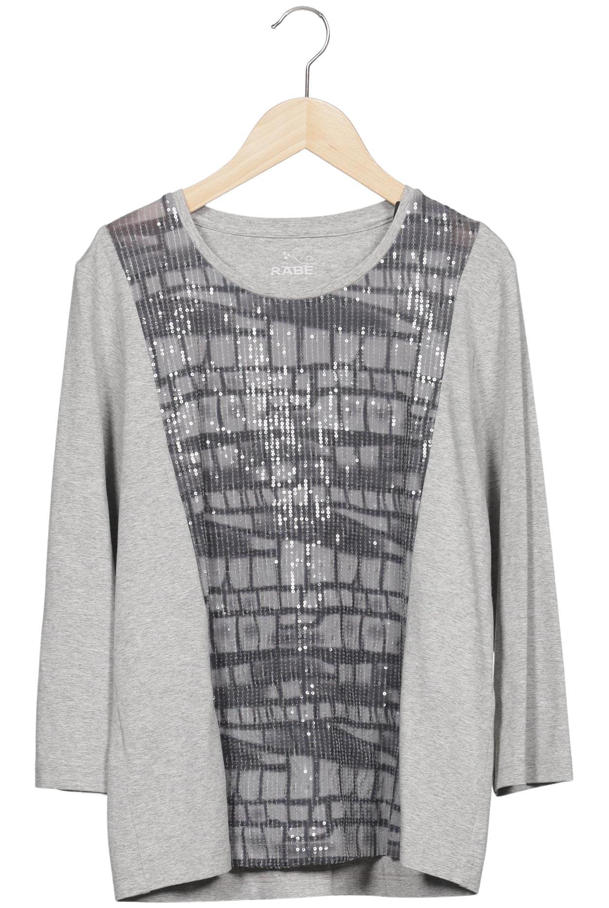 

Rabe Damen Langarmshirt, grau, Gr. 40