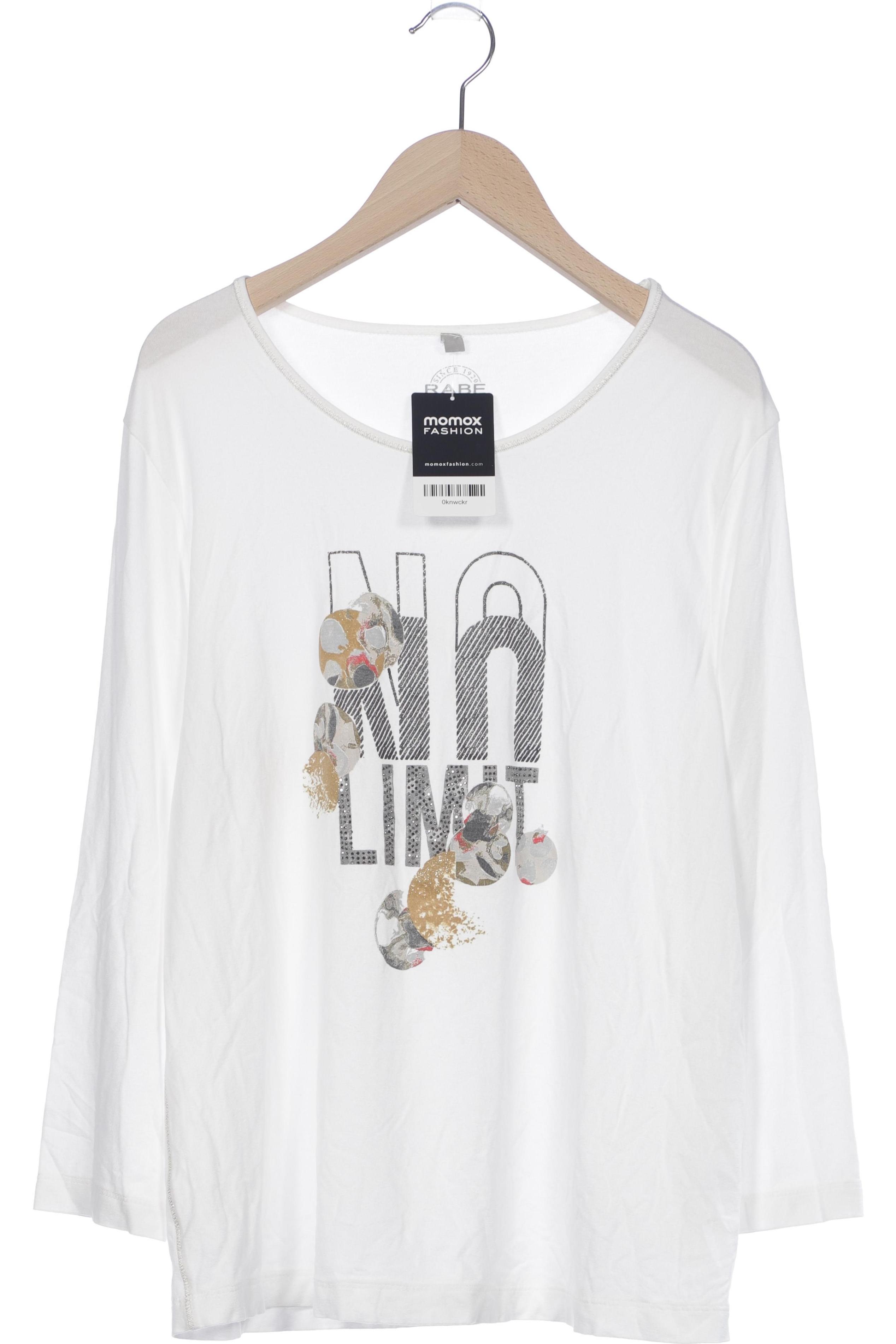 

Rabe Damen Langarmshirt, weiß, Gr. 42