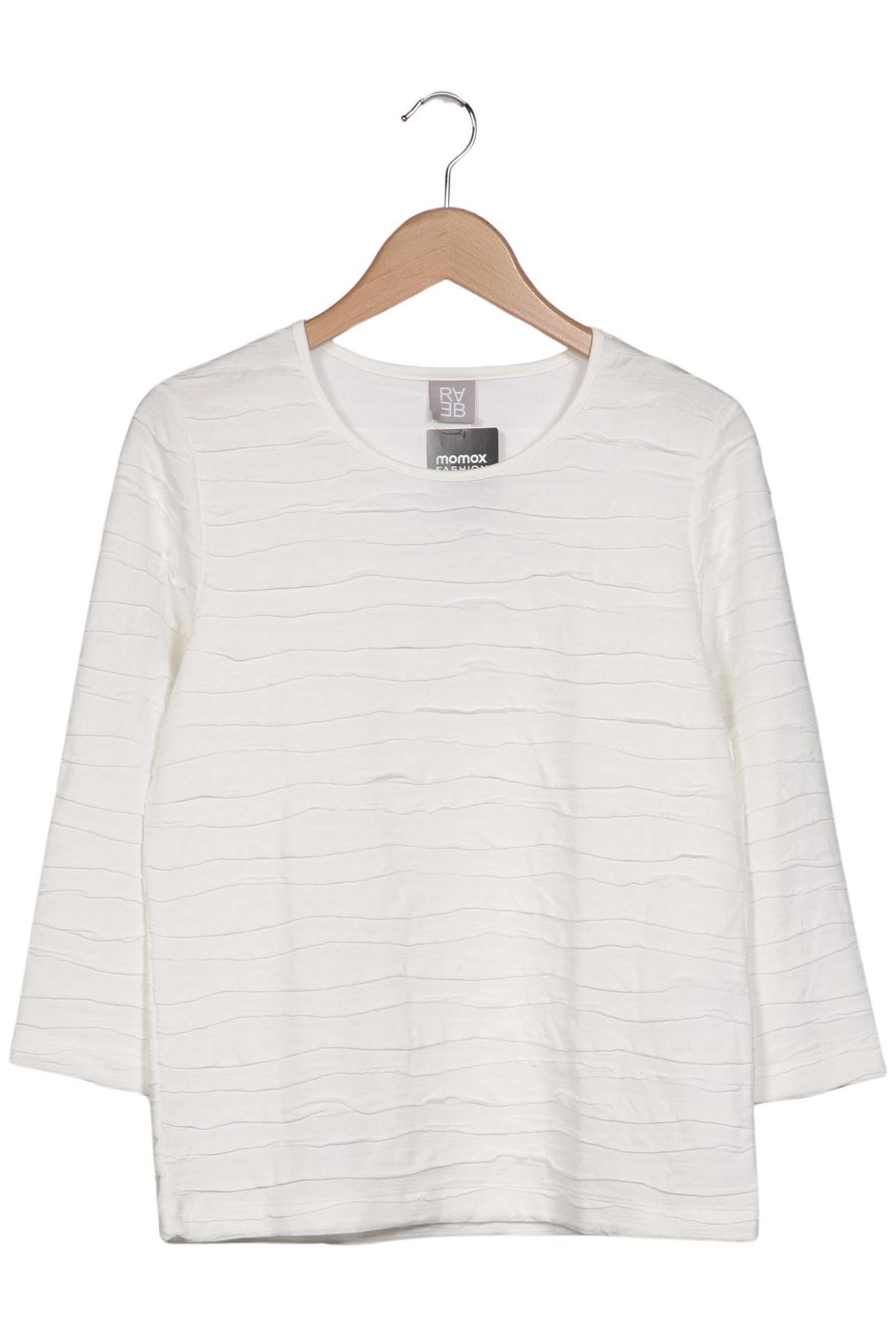 

Rabe Damen Langarmshirt, weiß, Gr. 36
