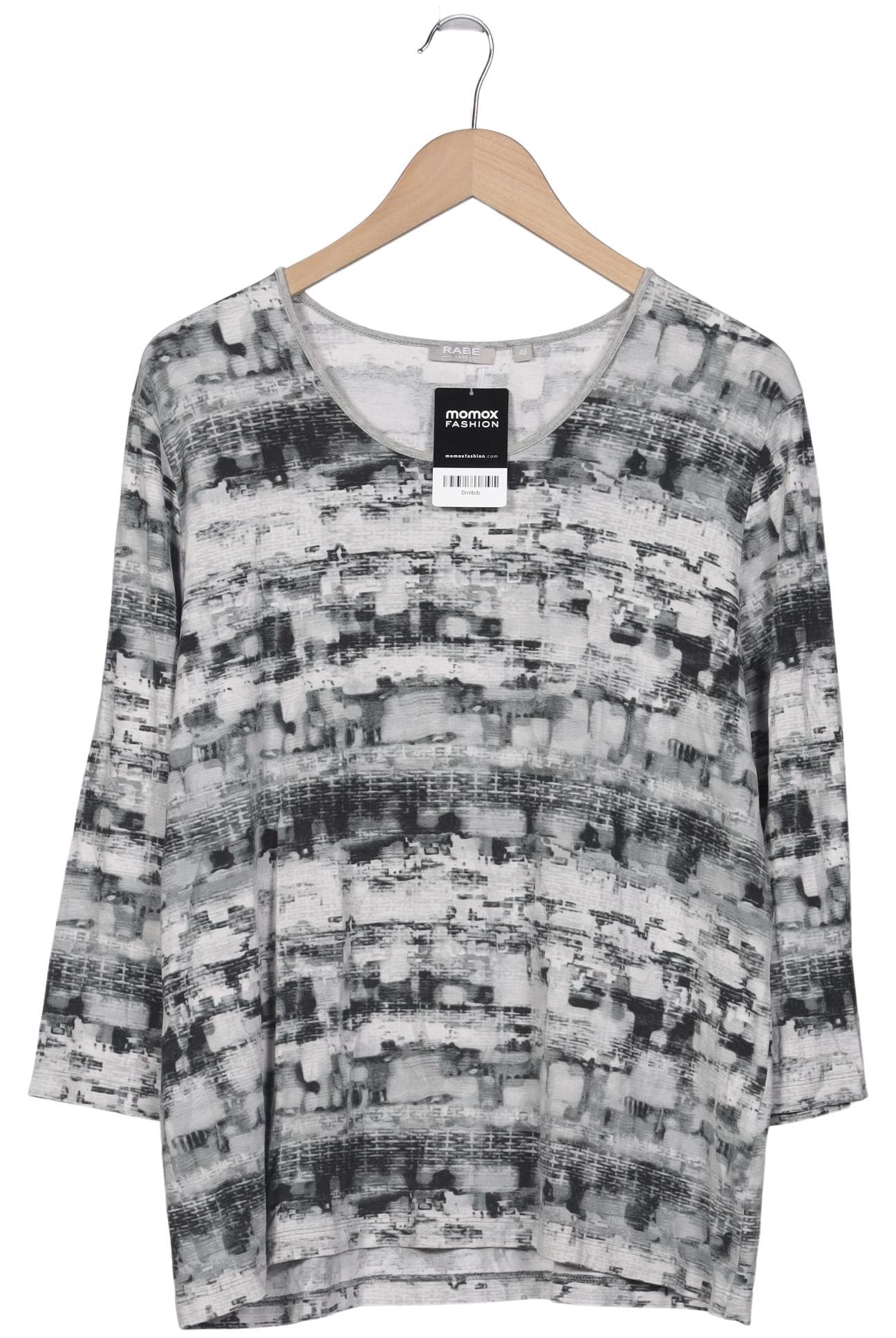 

Rabe Damen Langarmshirt, grau, Gr. 48