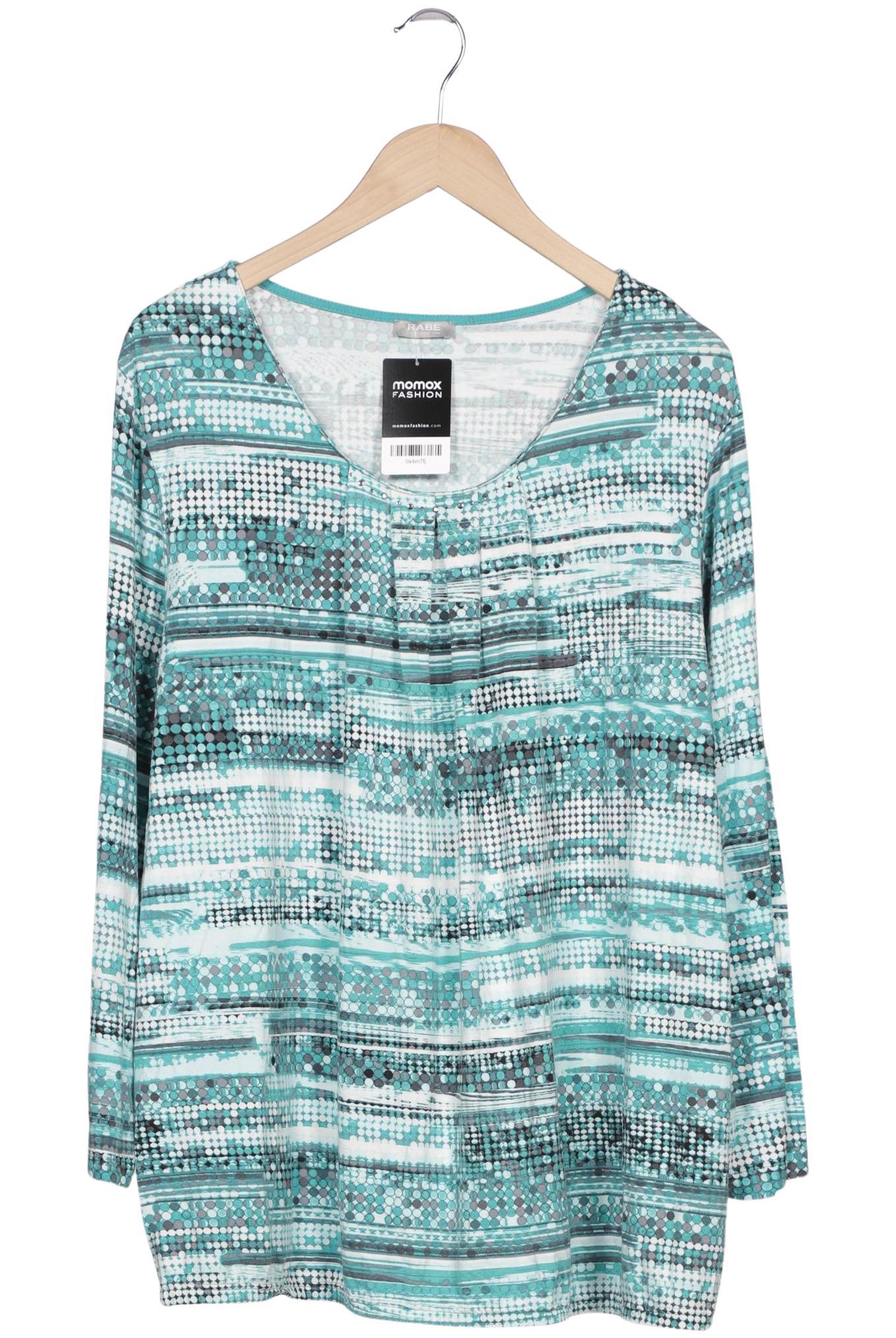 

Rabe Damen Langarmshirt, türkis, Gr. 50