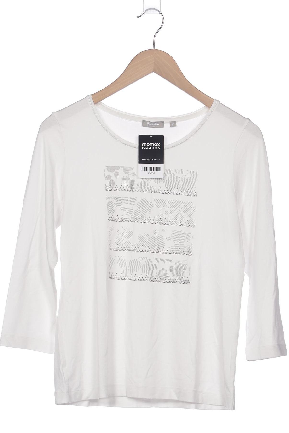 

Rabe Damen Langarmshirt, weiß, Gr. 38