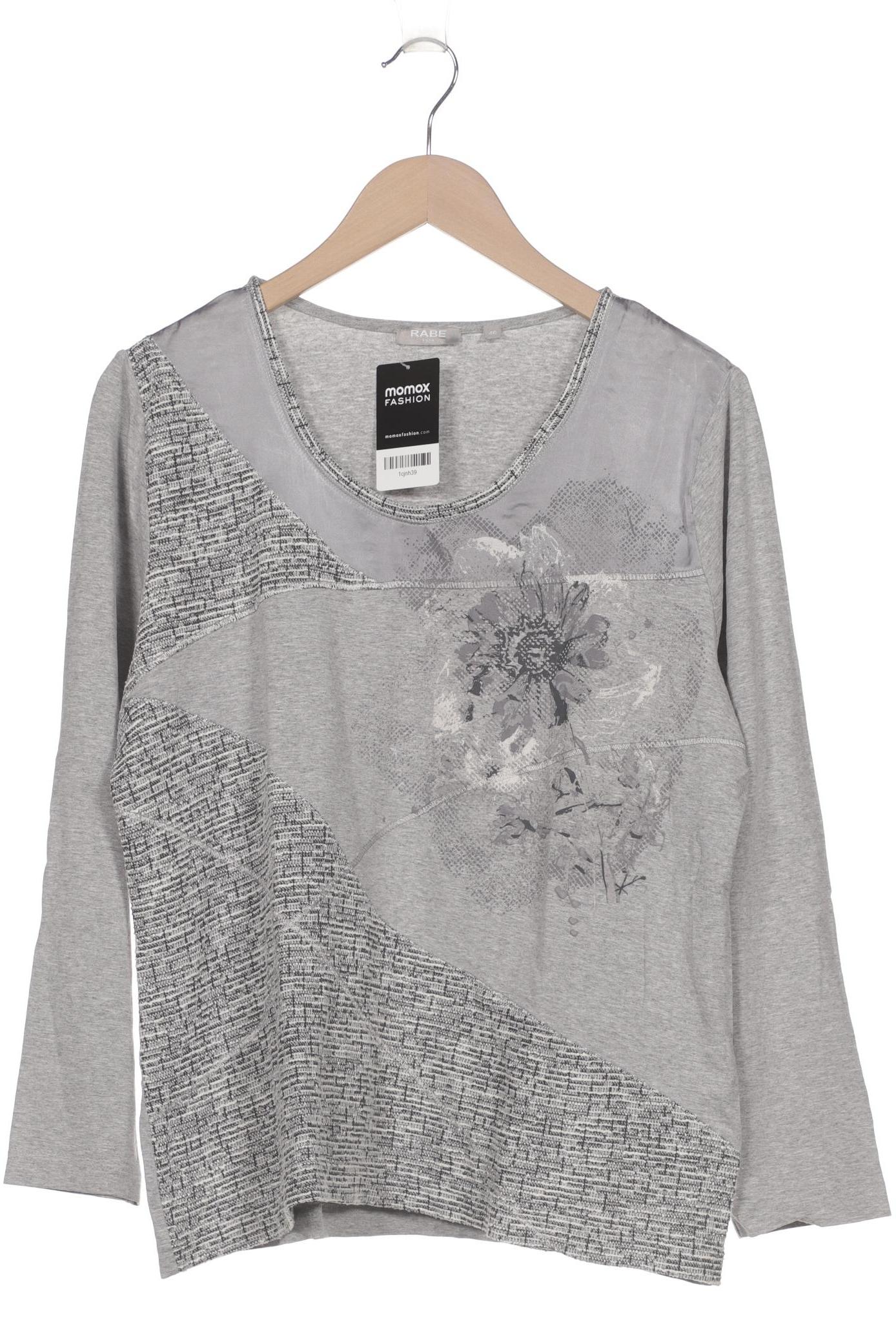 

Rabe Damen Langarmshirt, grau, Gr. 46