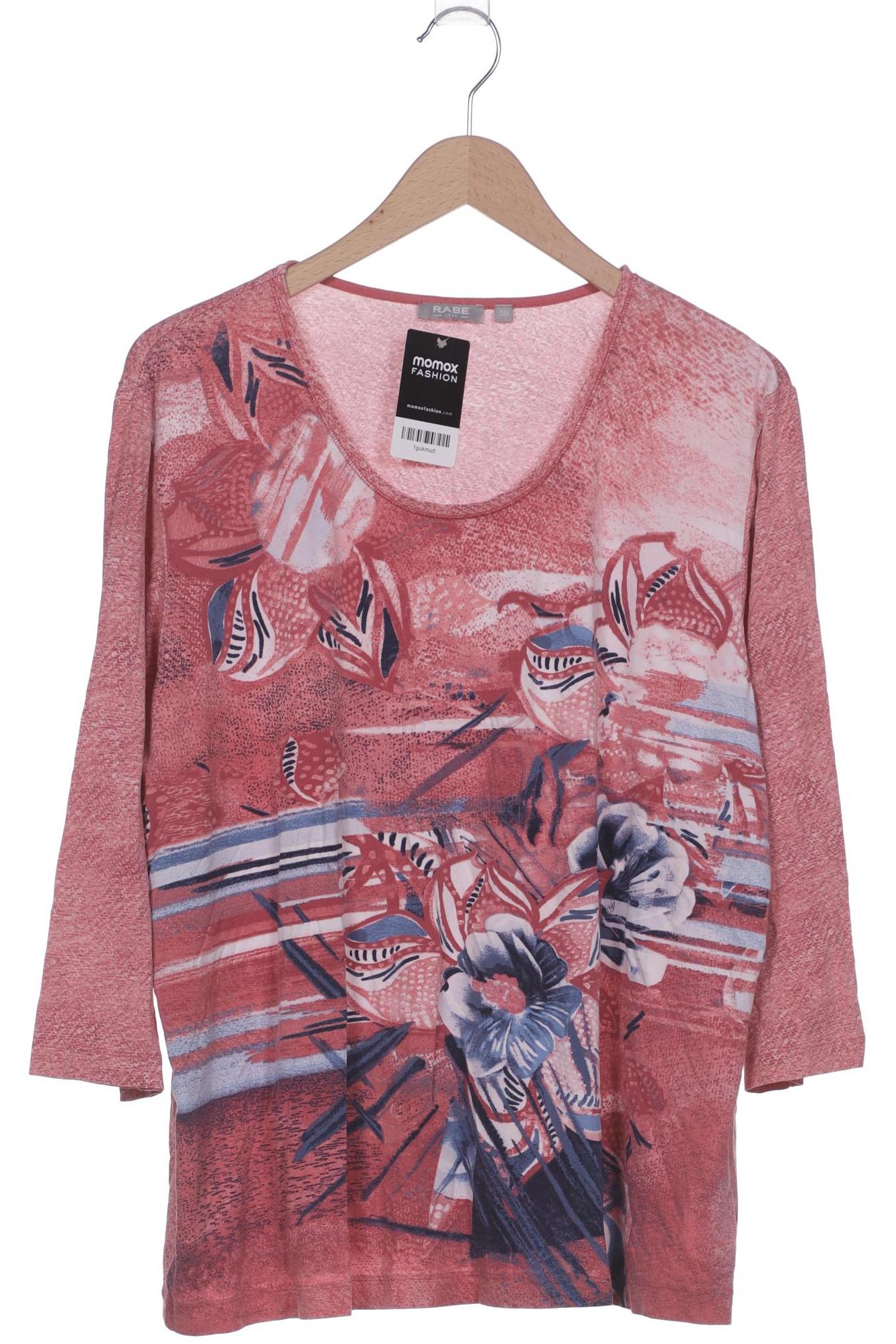 

Rabe Damen Langarmshirt, pink, Gr. 50