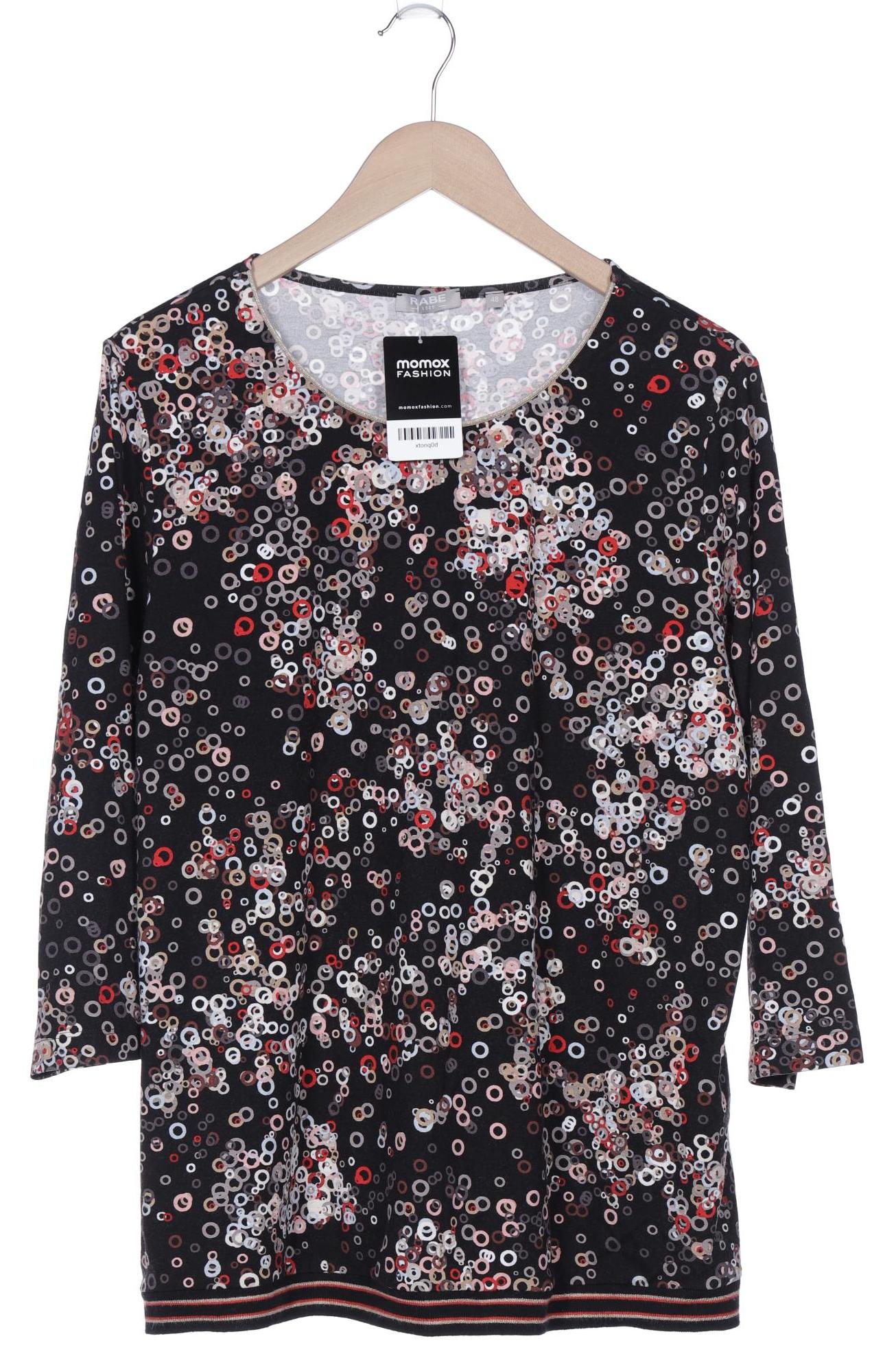 

Rabe Damen Langarmshirt, schwarz, Gr. 48