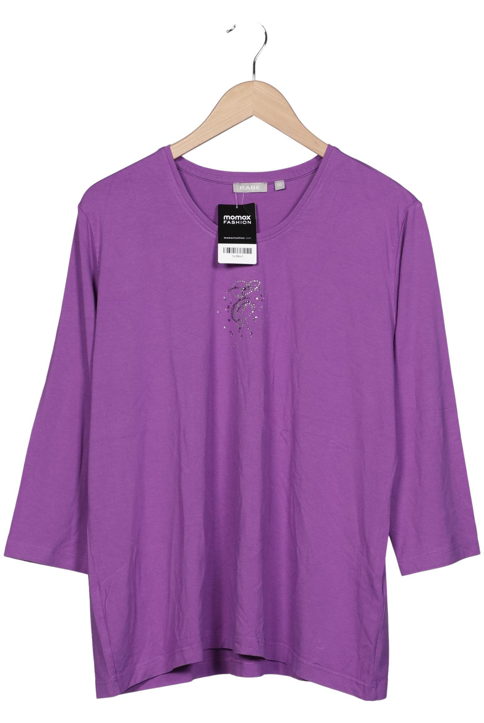 

Rabe Damen Langarmshirt, flieder, Gr. 50
