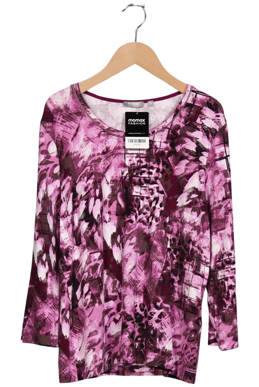 

Rabe Damen Langarmshirt, pink, Gr. 40