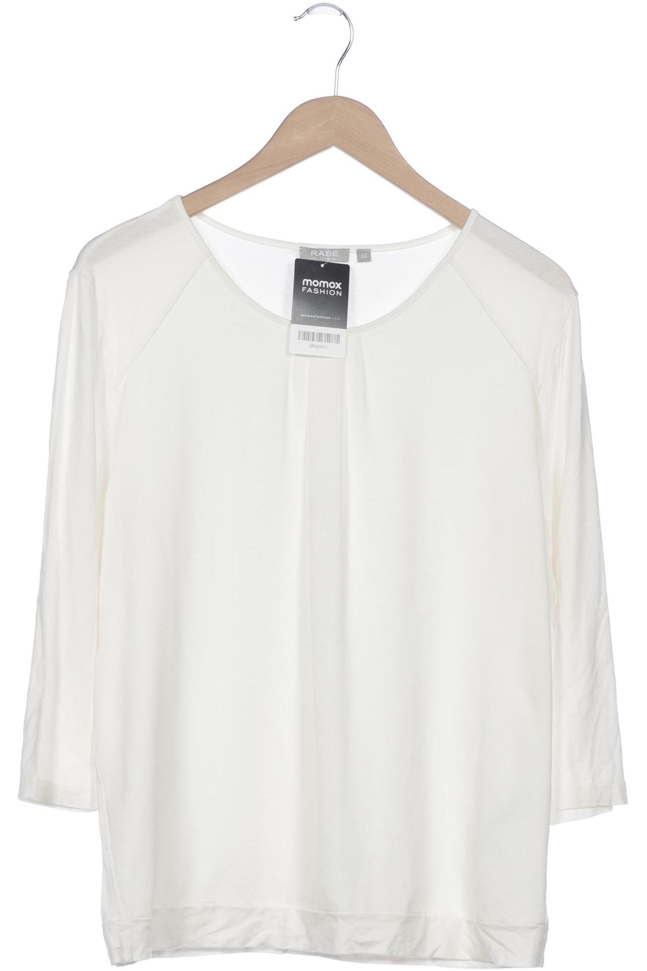 

Rabe Damen Langarmshirt, weiß, Gr. 44