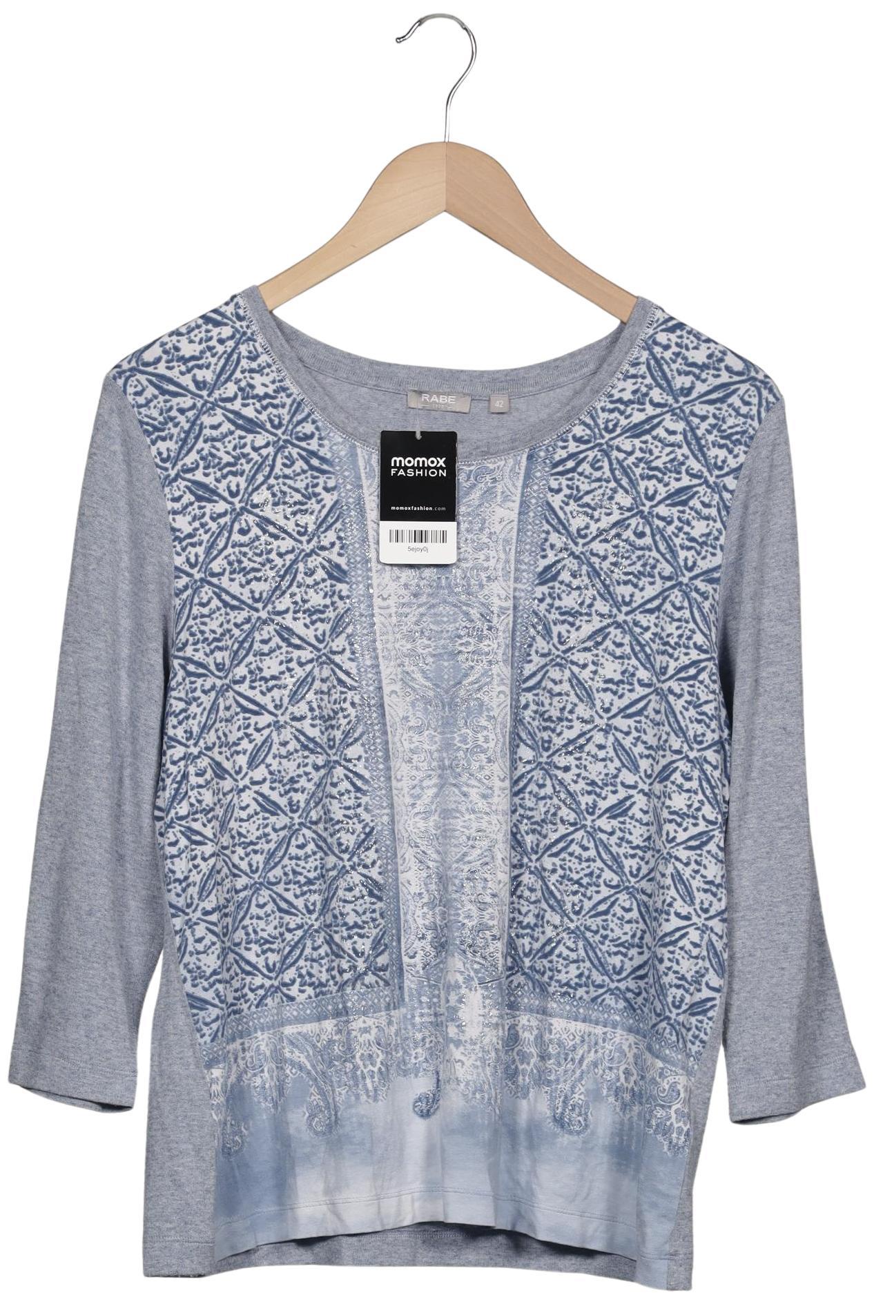 

Rabe Damen Langarmshirt, hellblau, Gr. 42