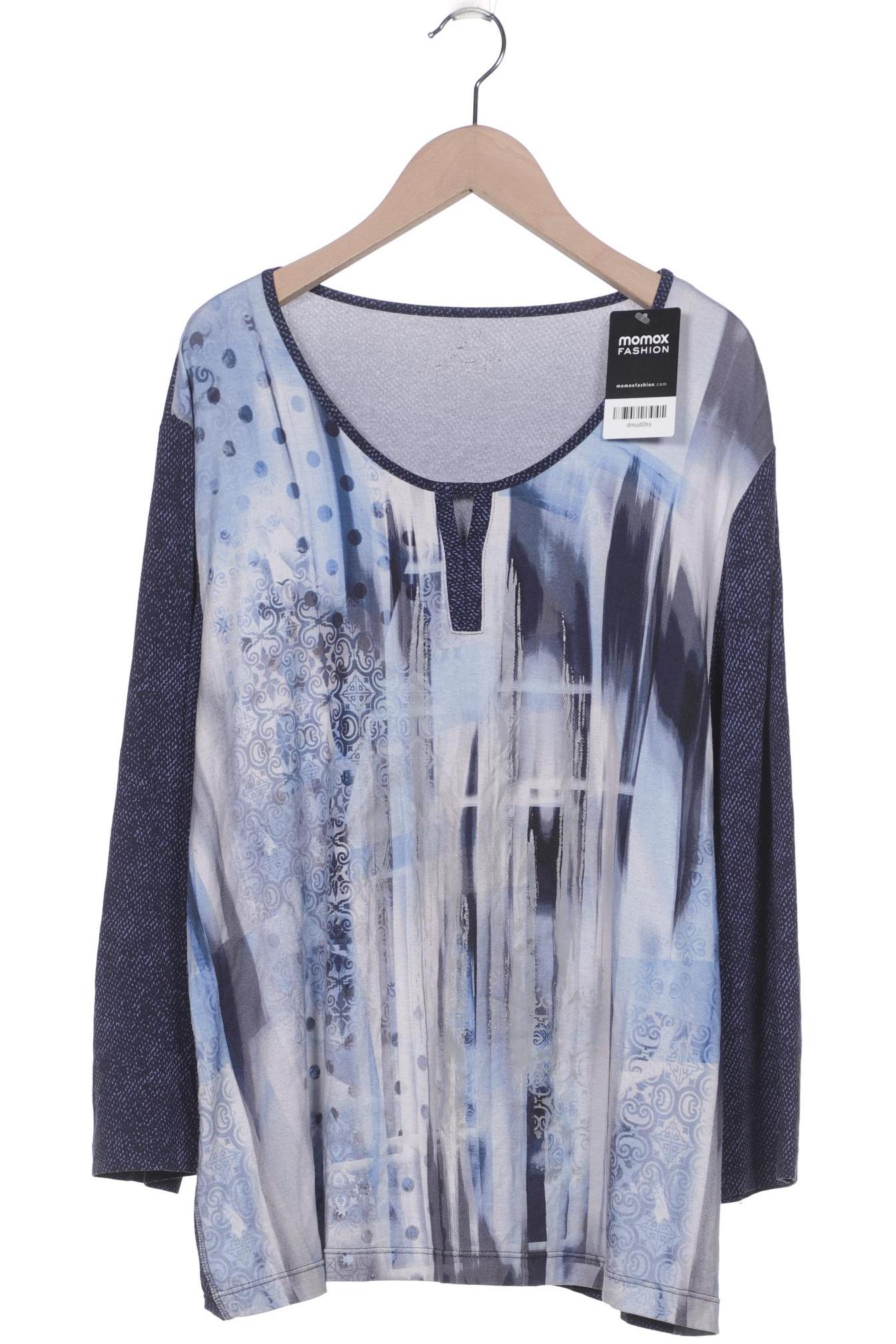

Rabe Damen Langarmshirt, blau, Gr. 48