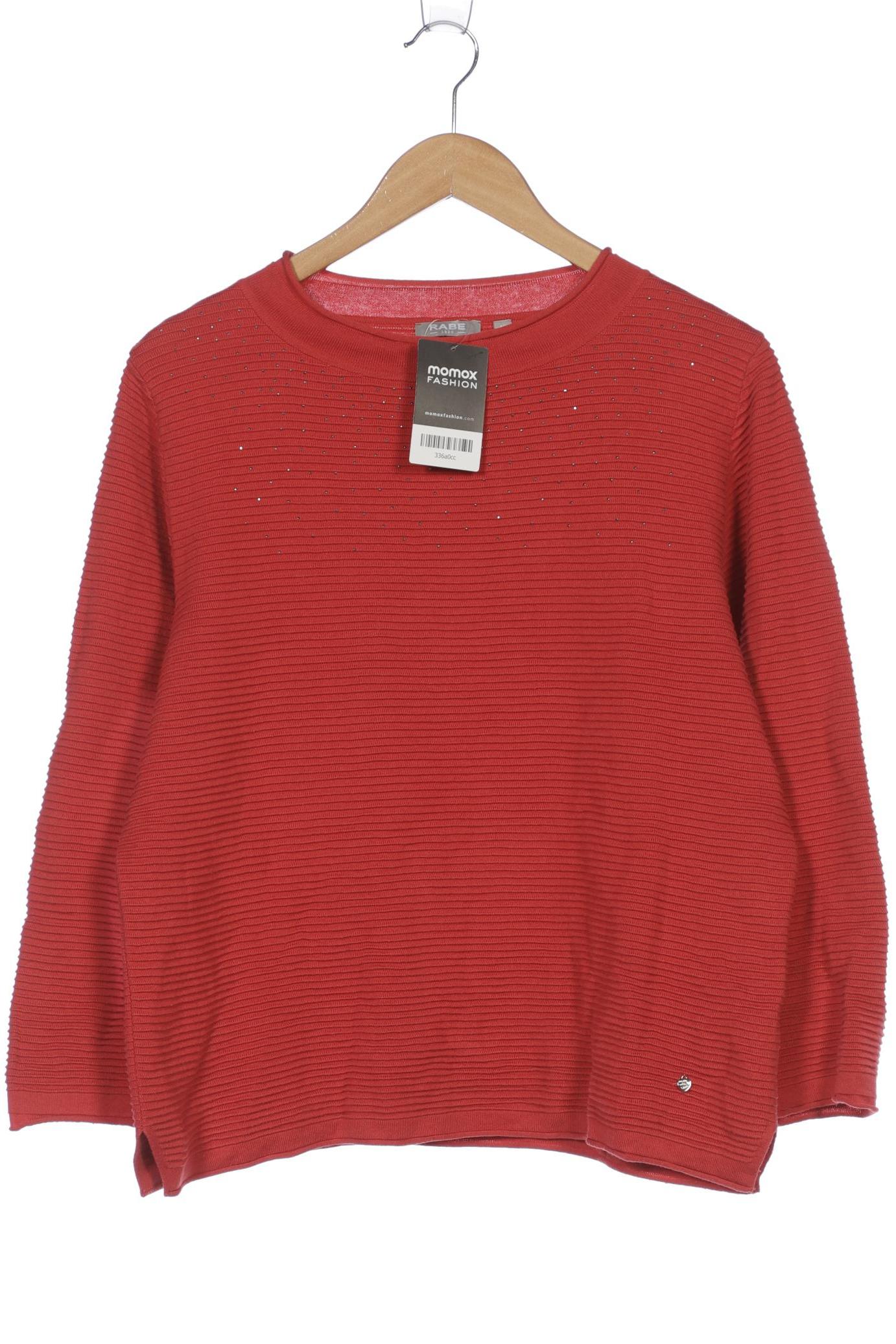 

Rabe Damen Langarmshirt, rot, Gr. 46