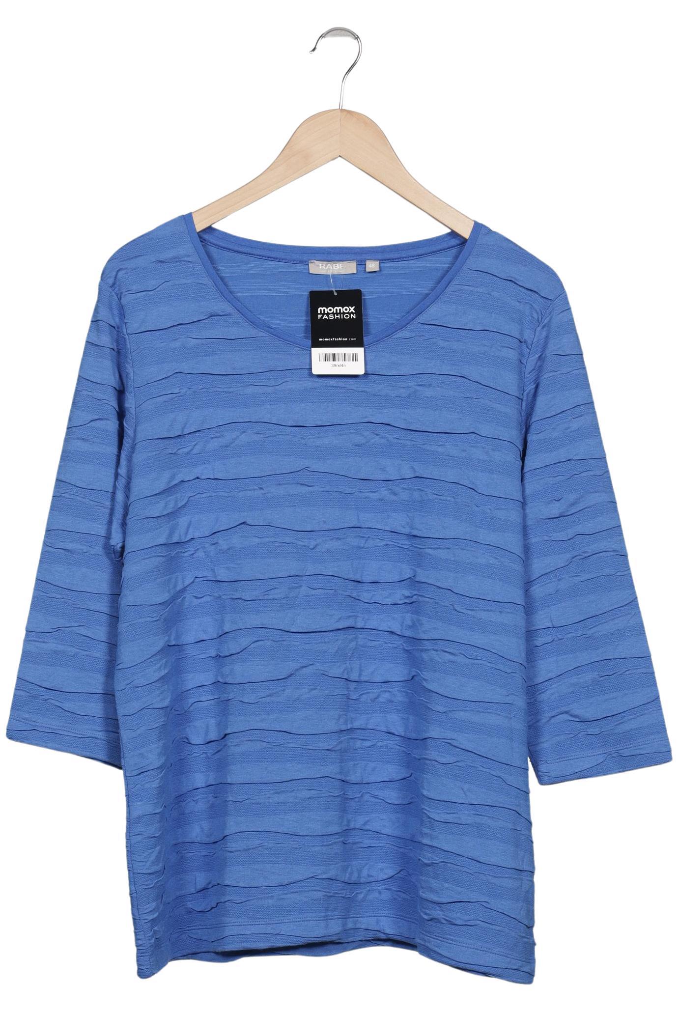 

Rabe Damen Langarmshirt, blau, Gr. 48