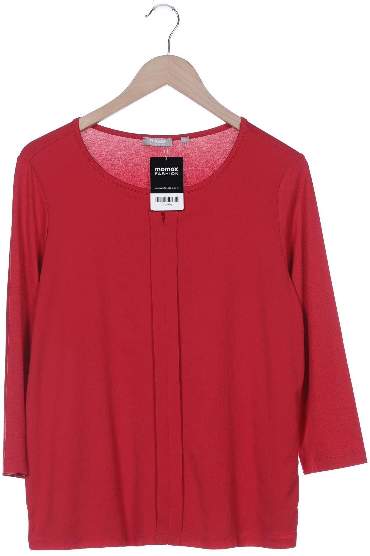 

Rabe Damen Langarmshirt, rot, Gr. 40
