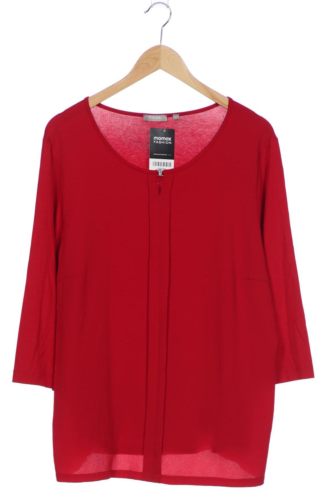 

Rabe Damen Langarmshirt, rot, Gr. 46