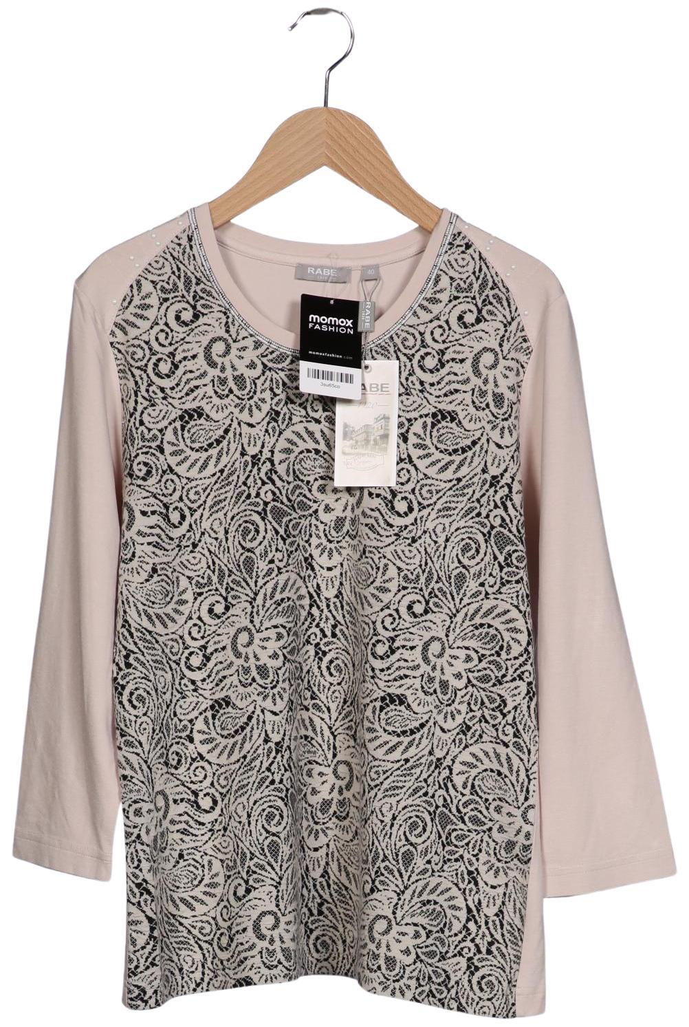 

Rabe Damen Langarmshirt, beige, Gr. 40