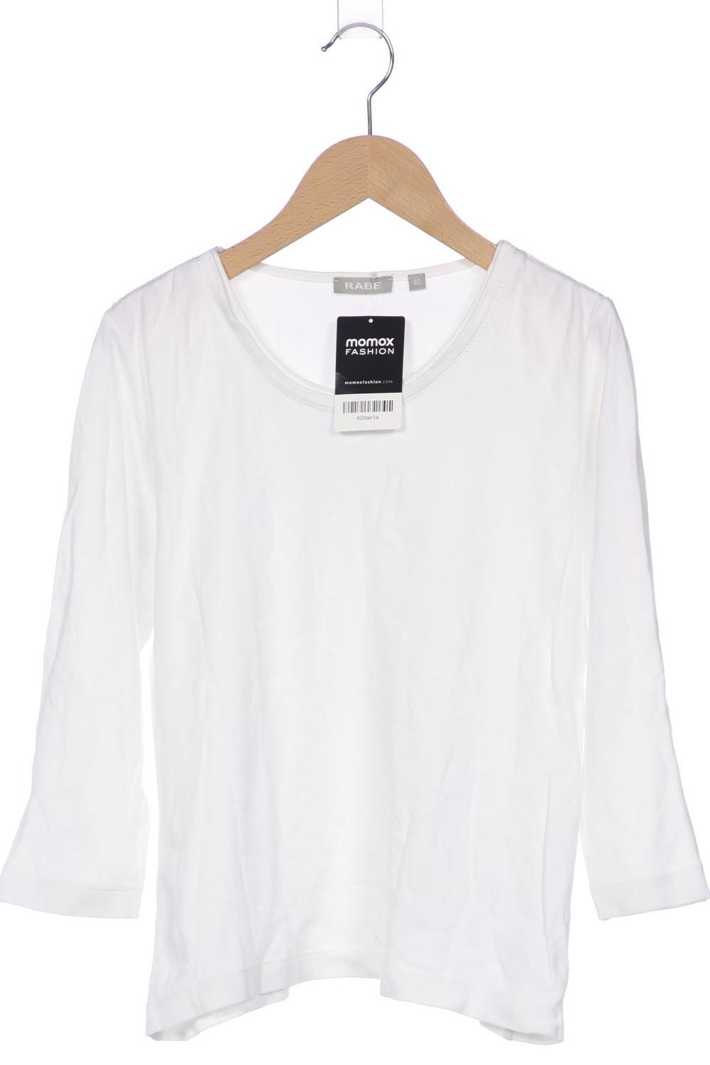 

Rabe Damen Langarmshirt, weiß, Gr. 40