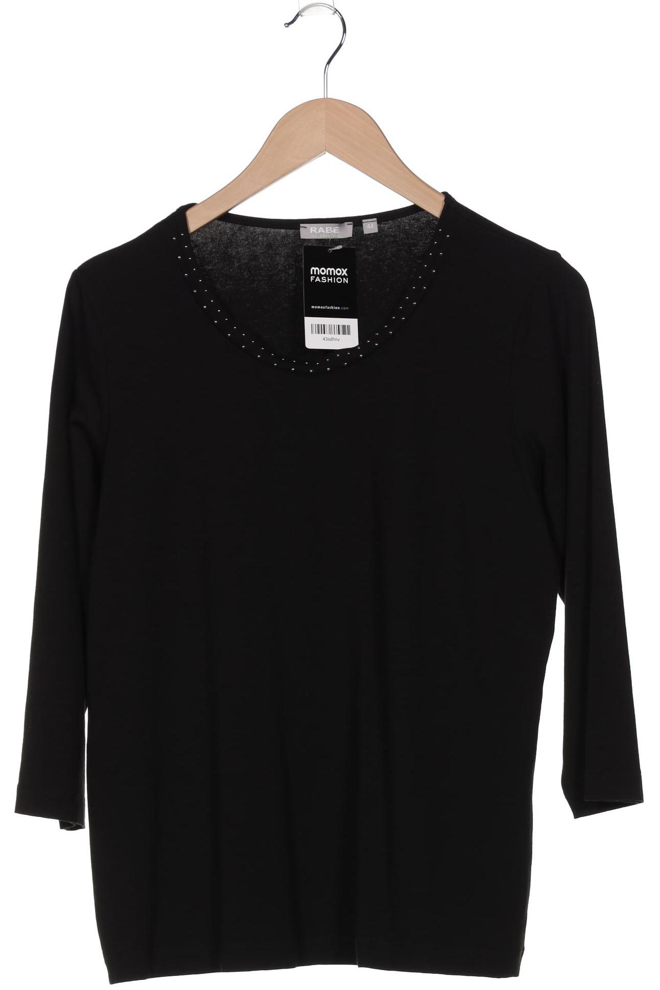 

Rabe Damen Langarmshirt, schwarz, Gr. 44
