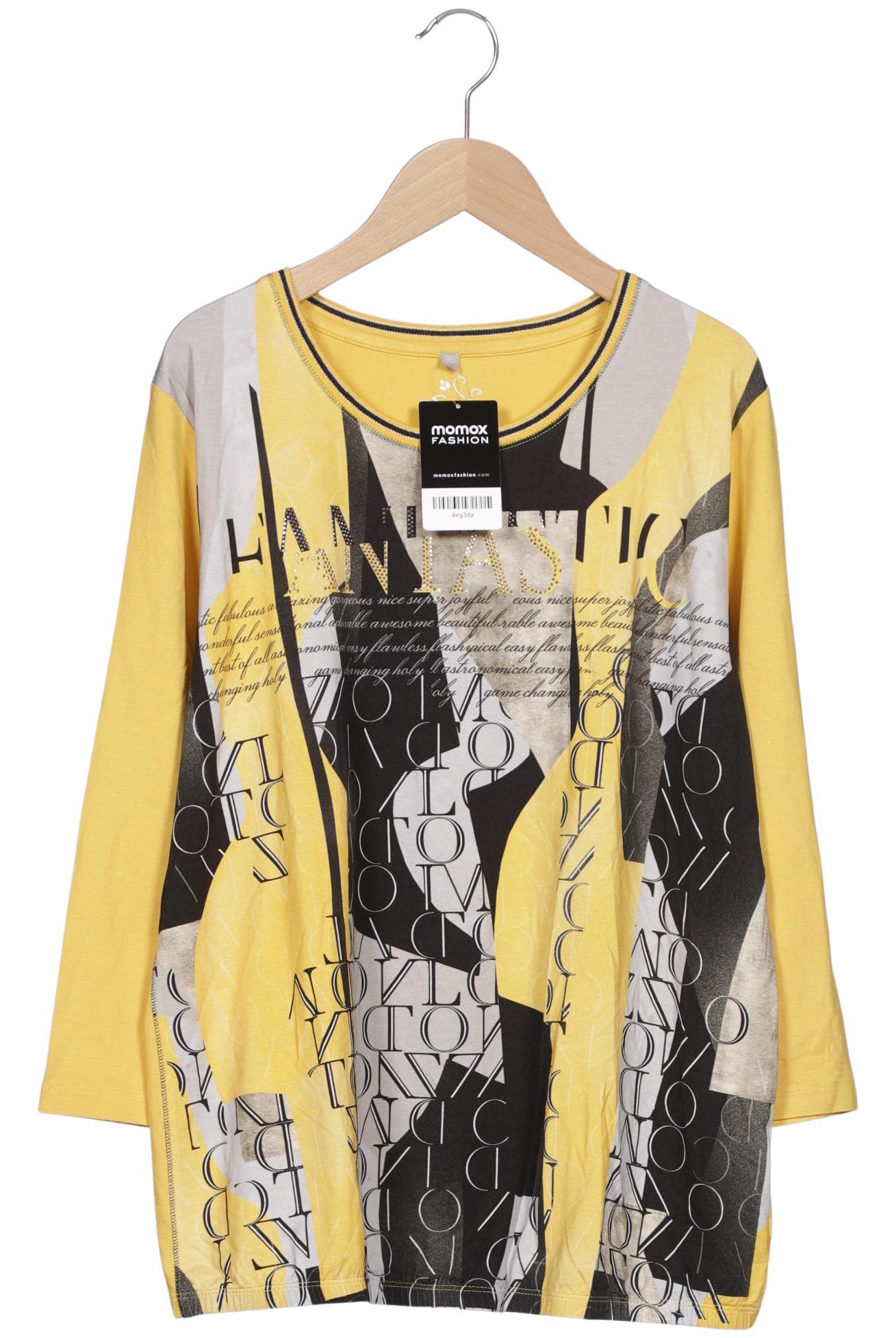 

Rabe Damen Langarmshirt, gelb, Gr. 42