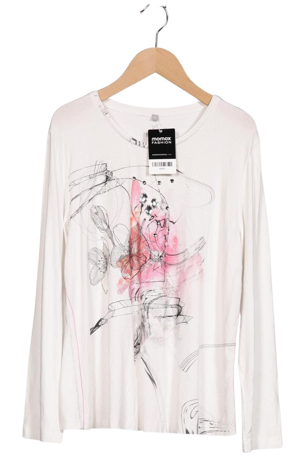 

Rabe Damen Langarmshirt, weiß, Gr. 42