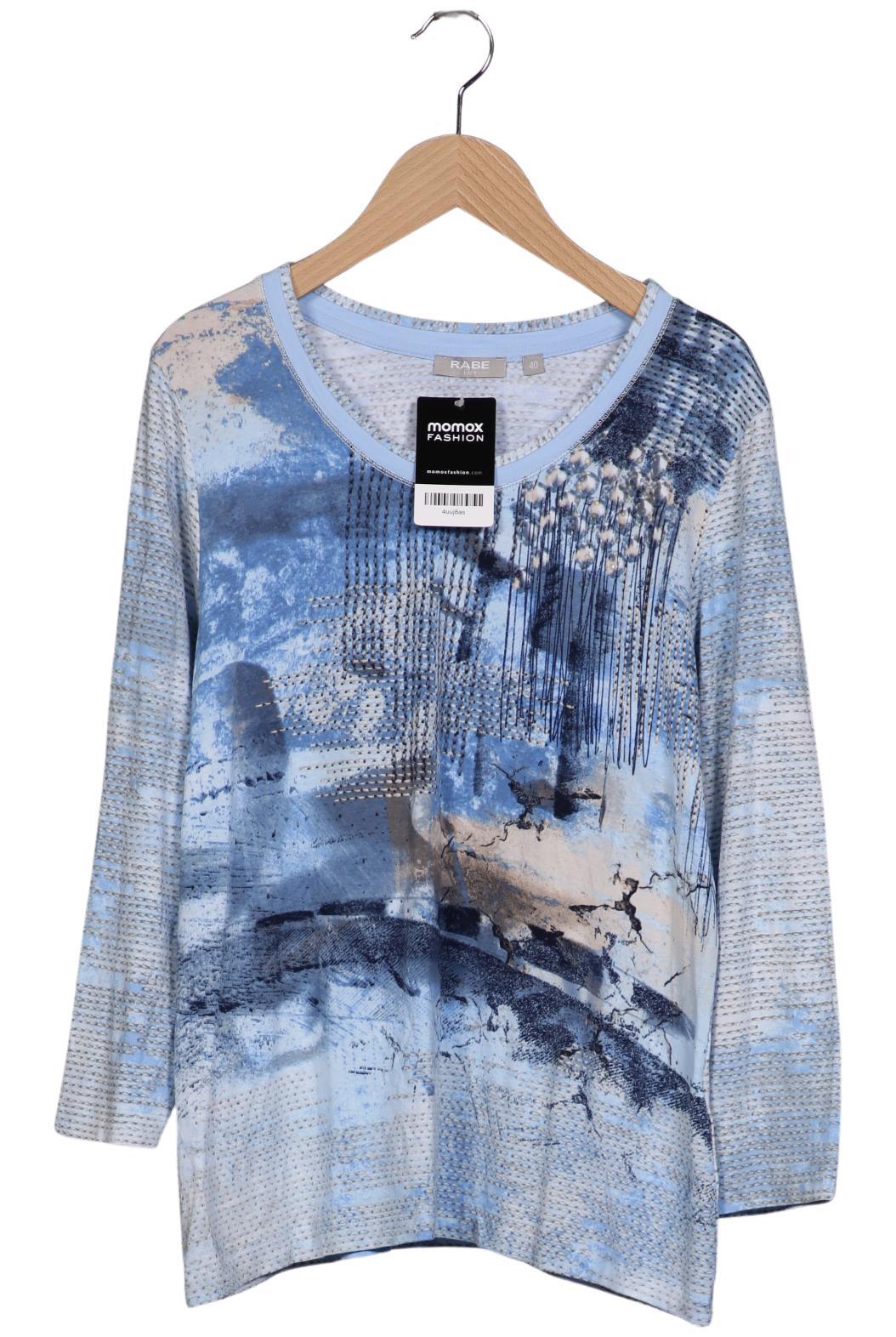 

Rabe Damen Langarmshirt, hellblau, Gr. 40