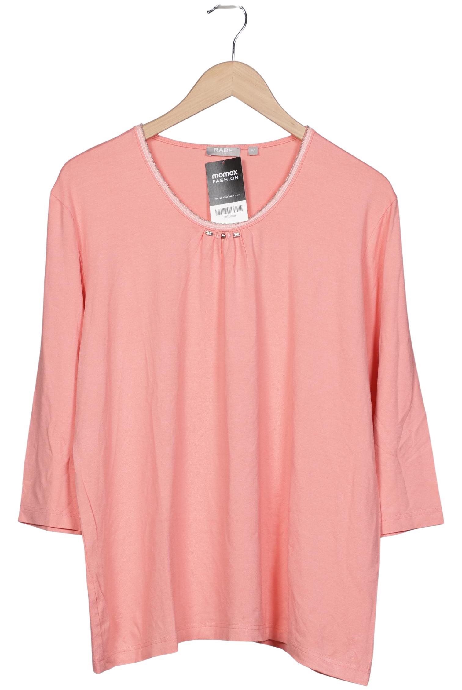 

Rabe Damen Langarmshirt, pink, Gr. 50