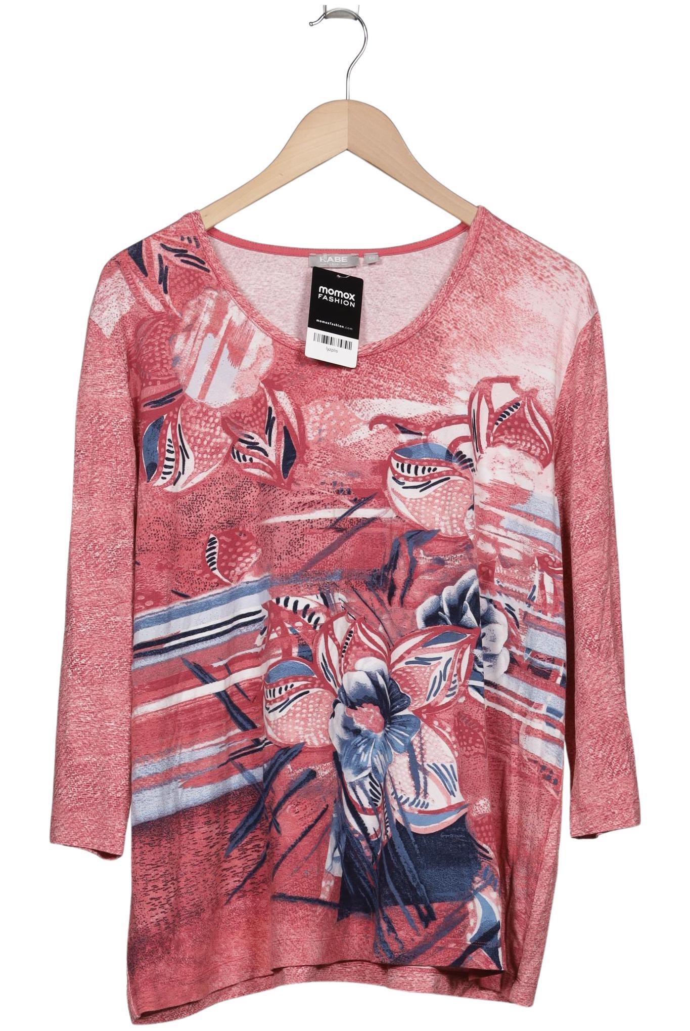 

Rabe Damen Langarmshirt, rot, Gr. 50